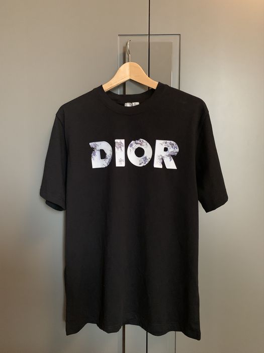 Dior Dior x Daniel Arsham Logo T-Shirt | Grailed