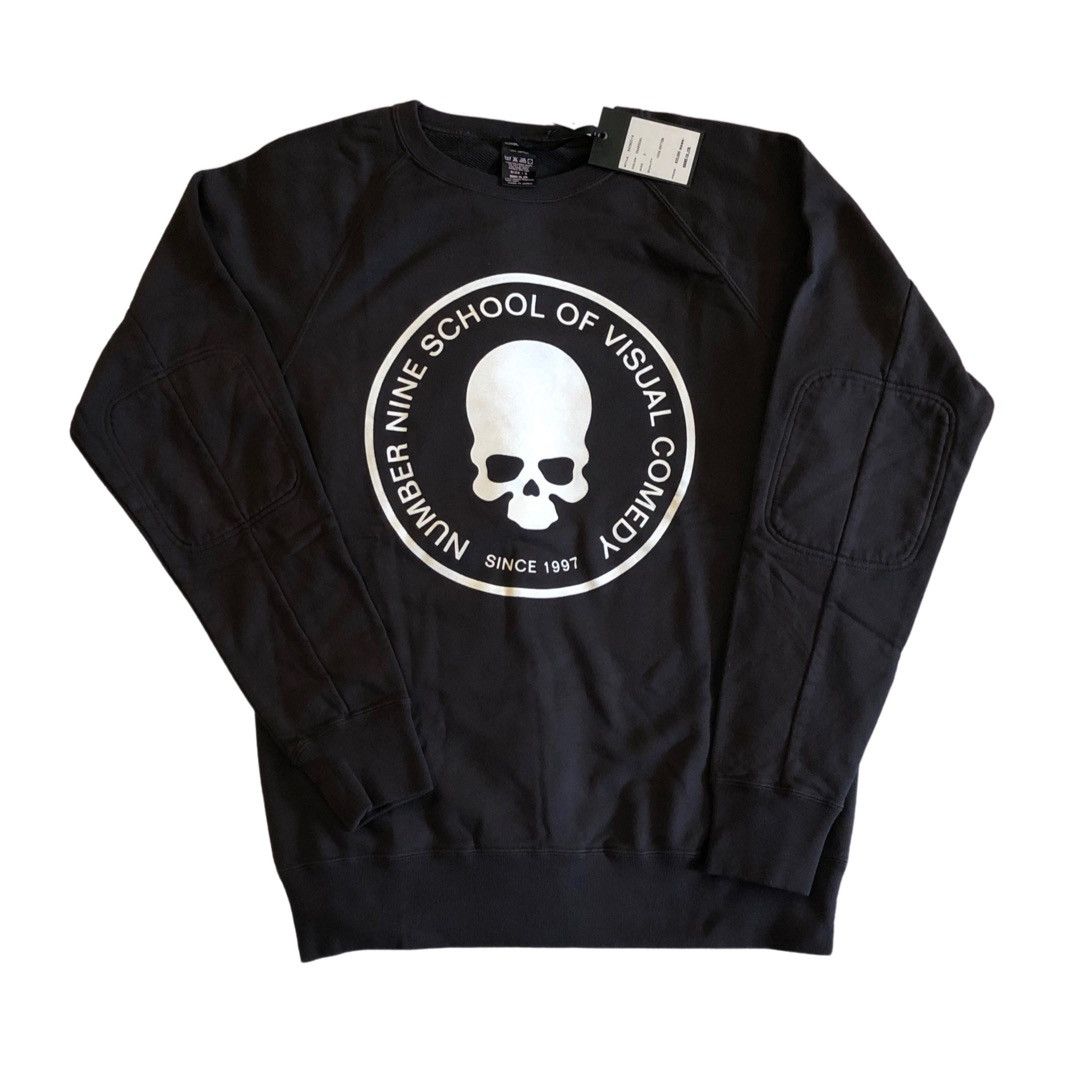 Number (N)ine Number Nine School of Visual Comedy Crewneck - New With ...