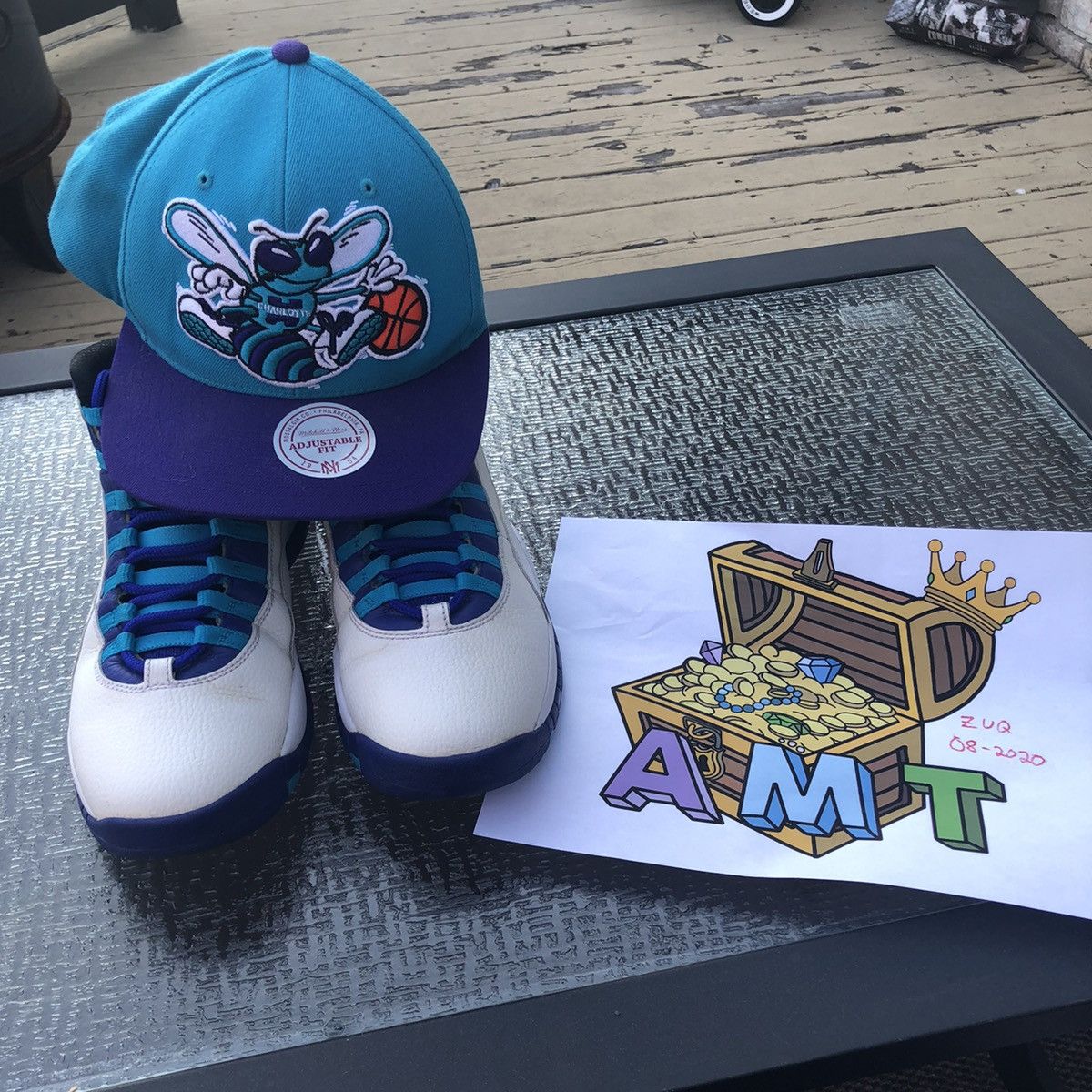 Air Jordan 10 Retro Charlotte Hornets Grailed
