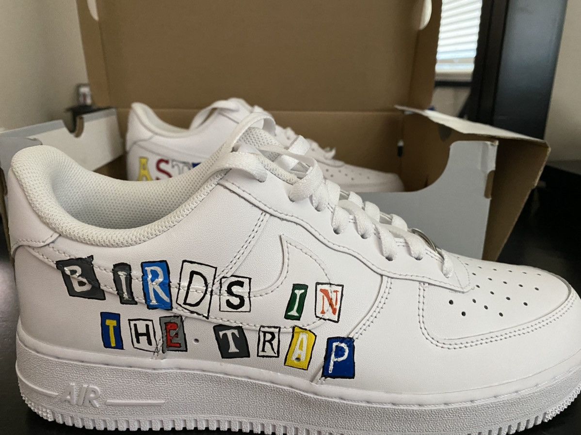 travis scott custom air force 1
