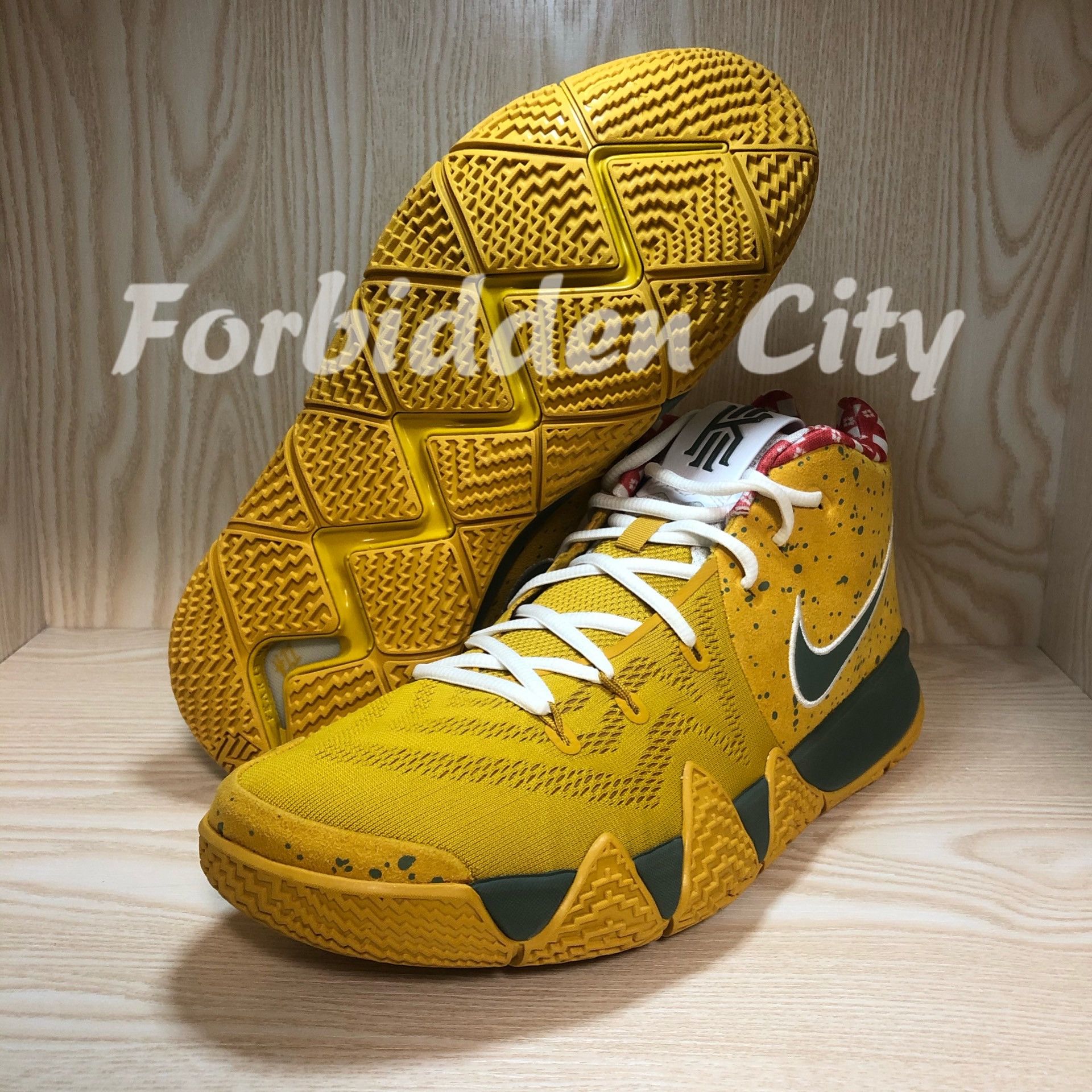 Concepts Nike Nike Kyrie 4 Concepts Yellow Lobster AR4599 700 Grailed