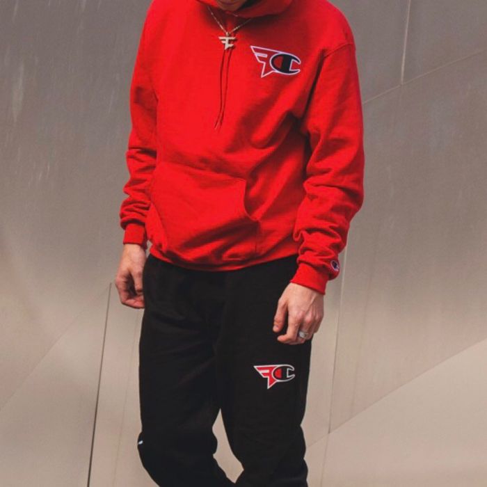 Faze x hot sale champion sweatpants