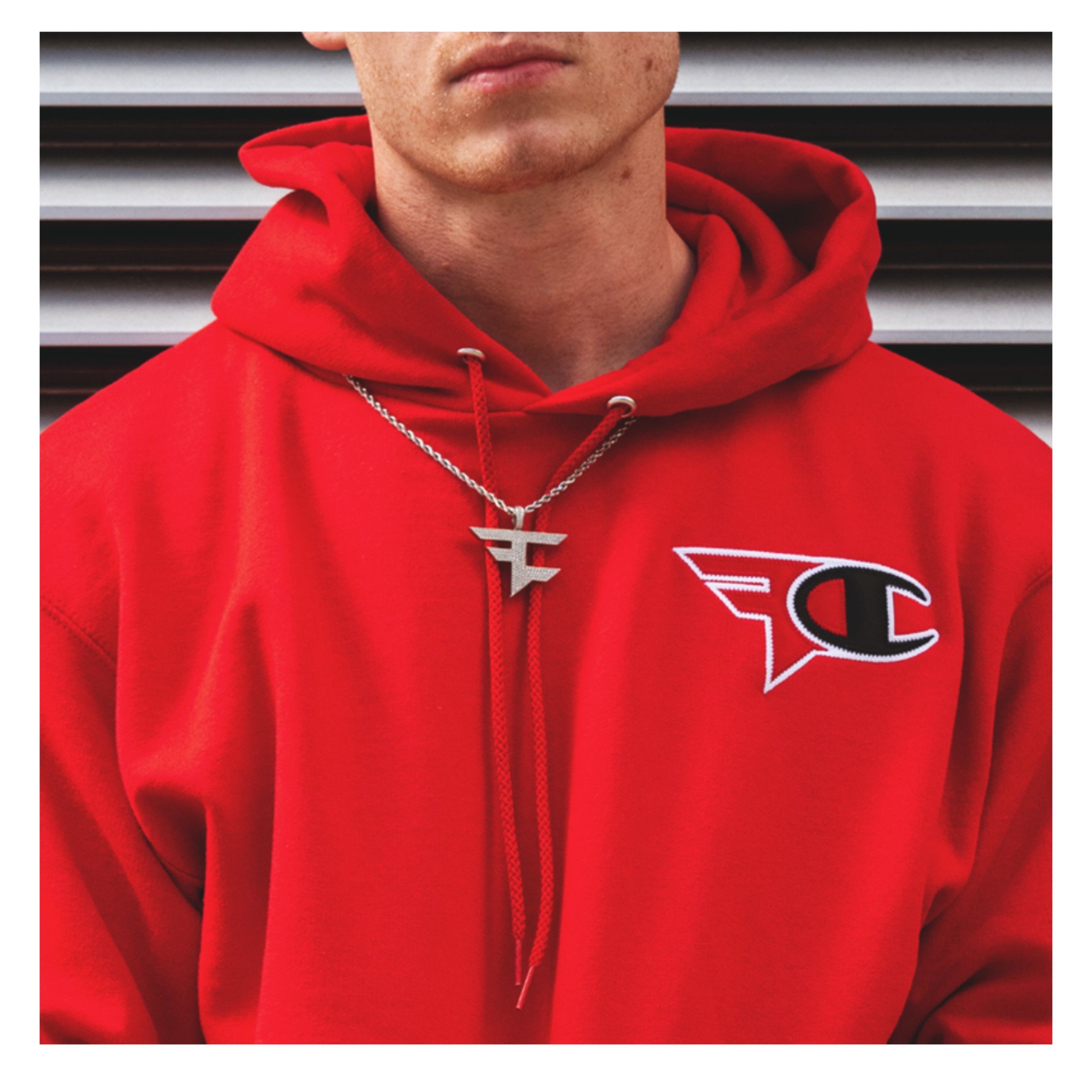 Champion Faze Clan X Champion Hoodie | Grailed