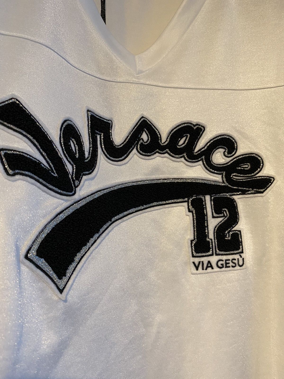 Versace Limited Edition Via Gesu Runway Jersey T-shirt $1,050 New Size US L / EU 52-54 / 3 - 10 Thumbnail