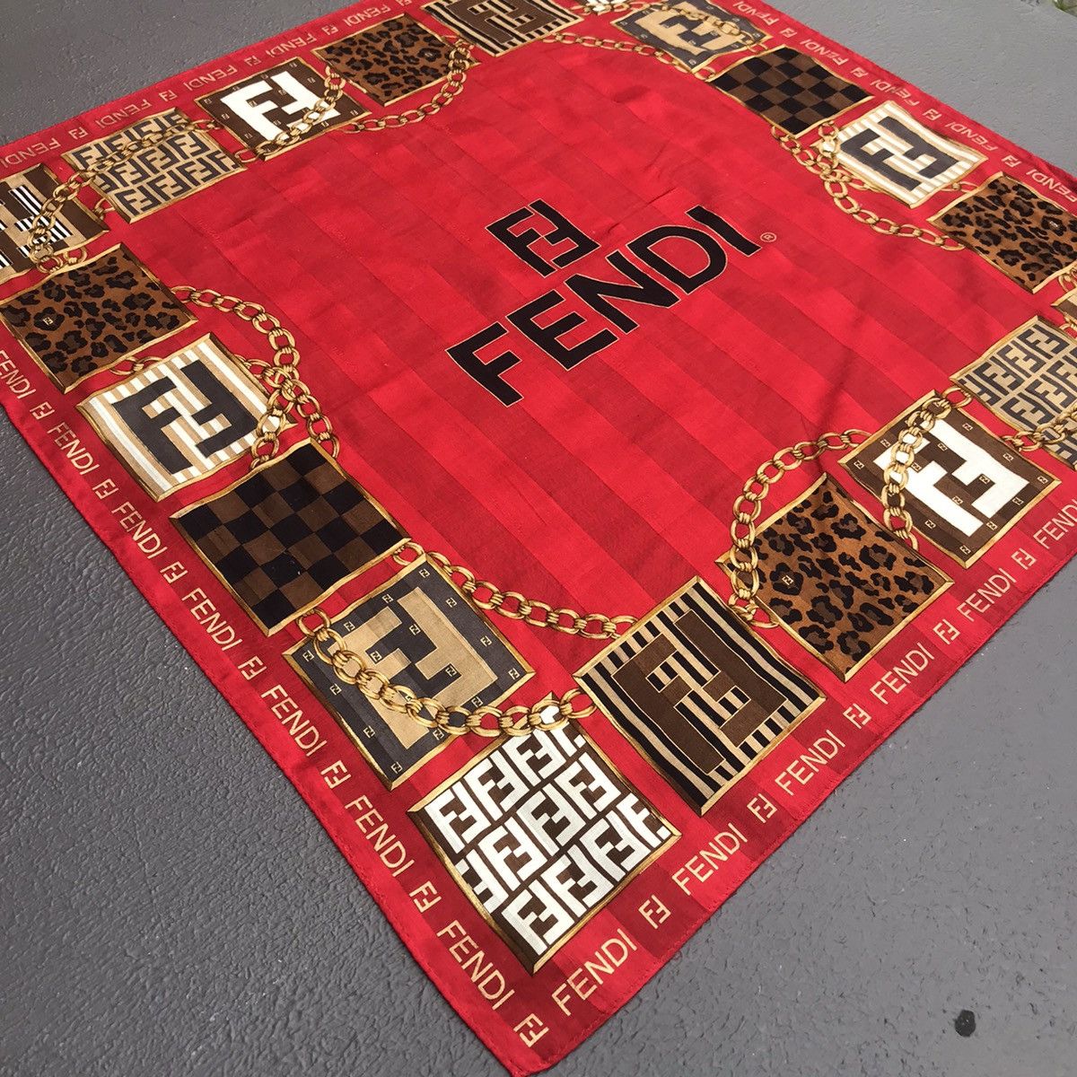 Fendi FENDI Neckerchief/Bandana/Handkerchief - LC0004 Size ONE SIZE - 1 Thumbnail