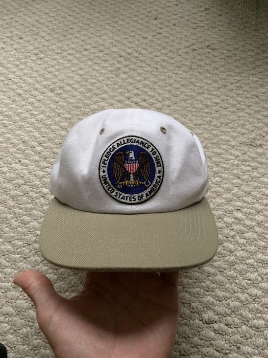 Supreme pledge hotsell allegiance hat