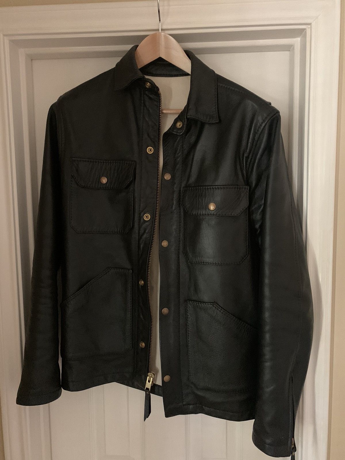 Leather Jacket Ship John X Langlitz Leathers Wills Jacket Grailed