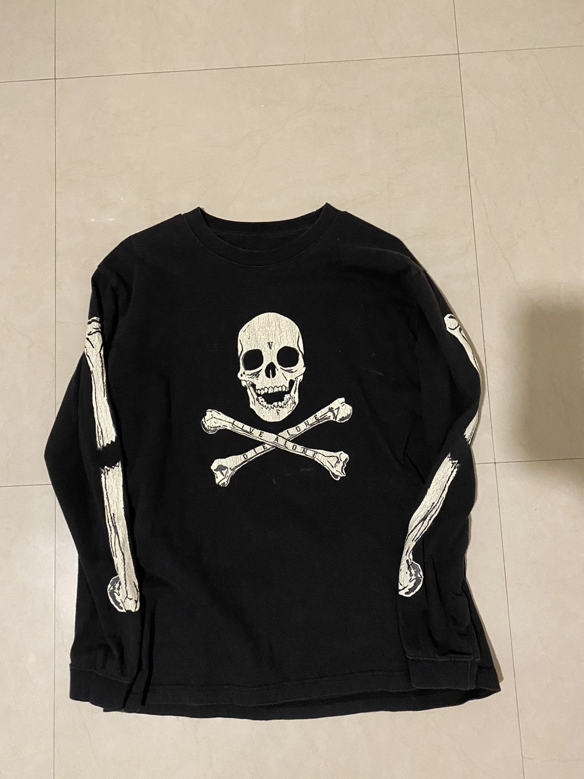 Vlone Skull Bones Tee | Grailed