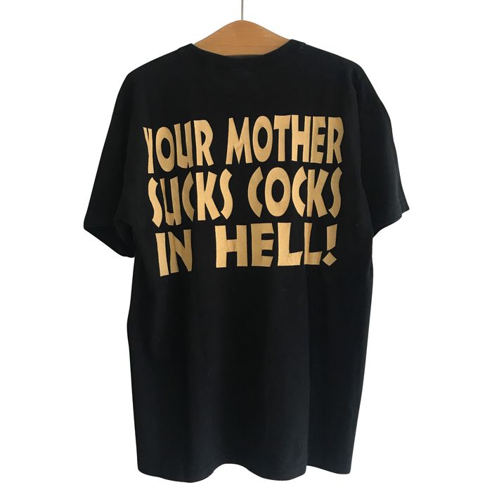 Vintage Vintage Rare The Exorcist Your Mother Sucks In Hell T Shirt Grailed 