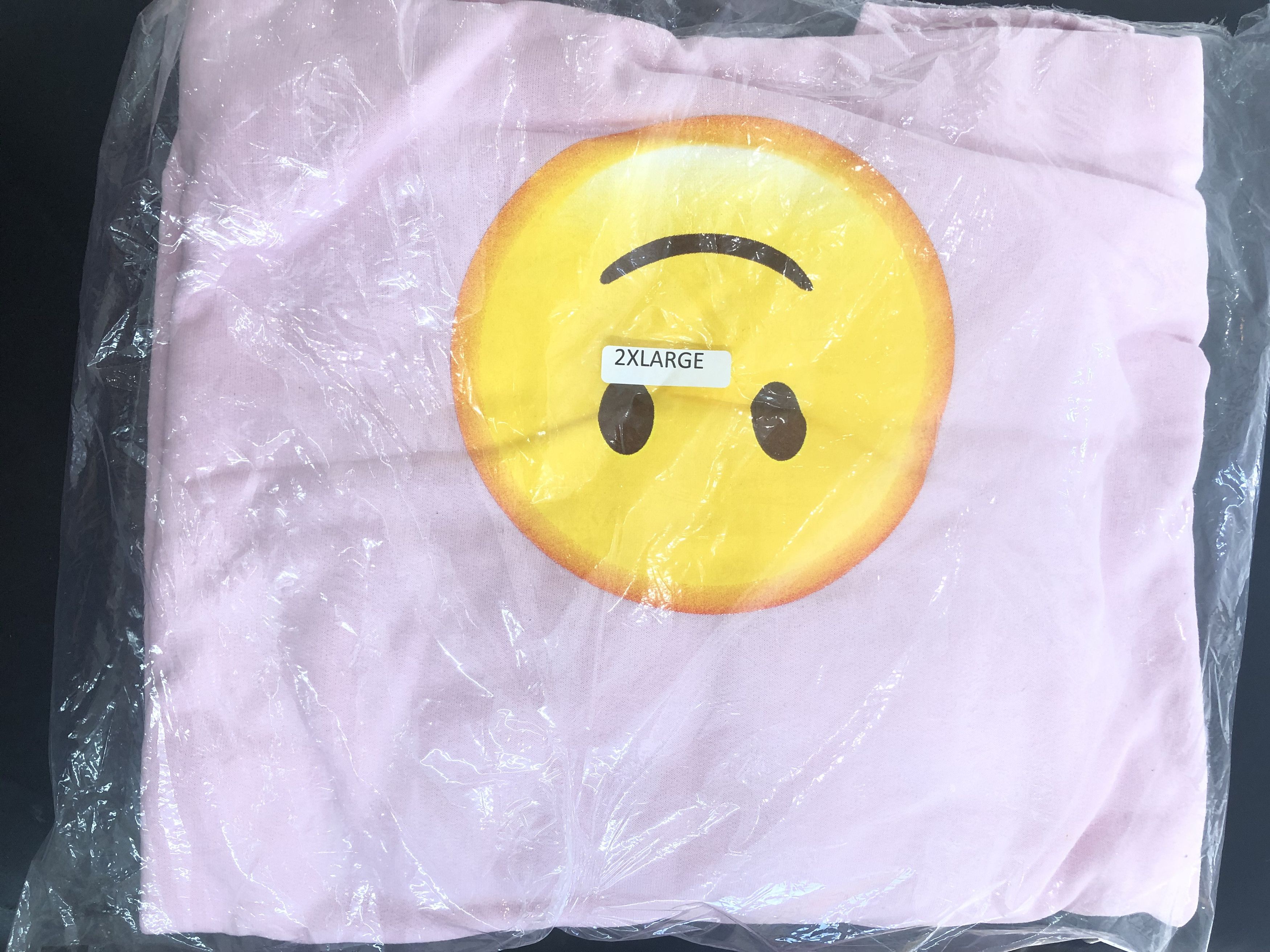 DS Black ASSC smile emoji HMU Pink Hoodie FTP FOG KITH Bape