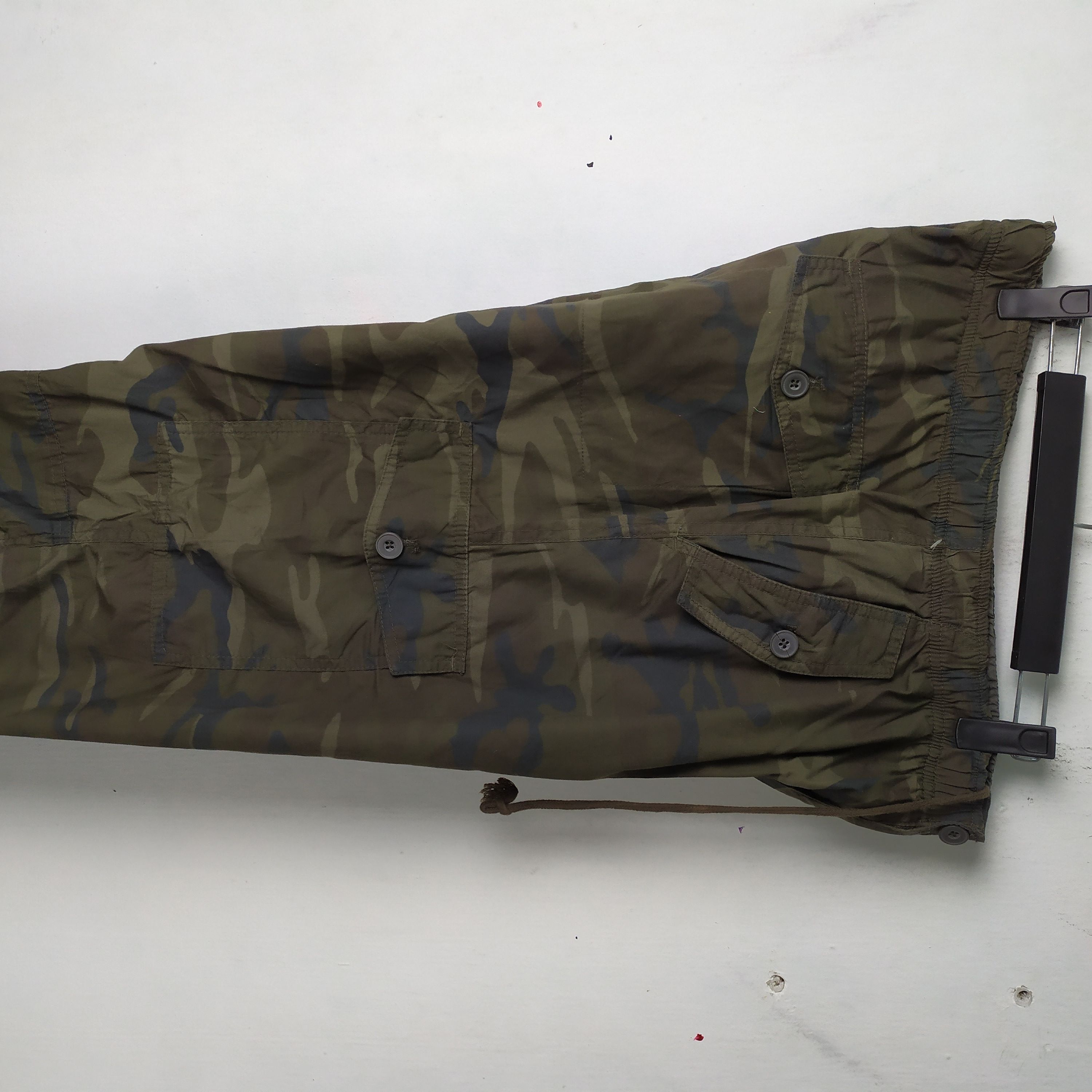 Japanese Brand Villand Spring waist camo cargo pants Size US 30 / EU 46 - 6 Thumbnail