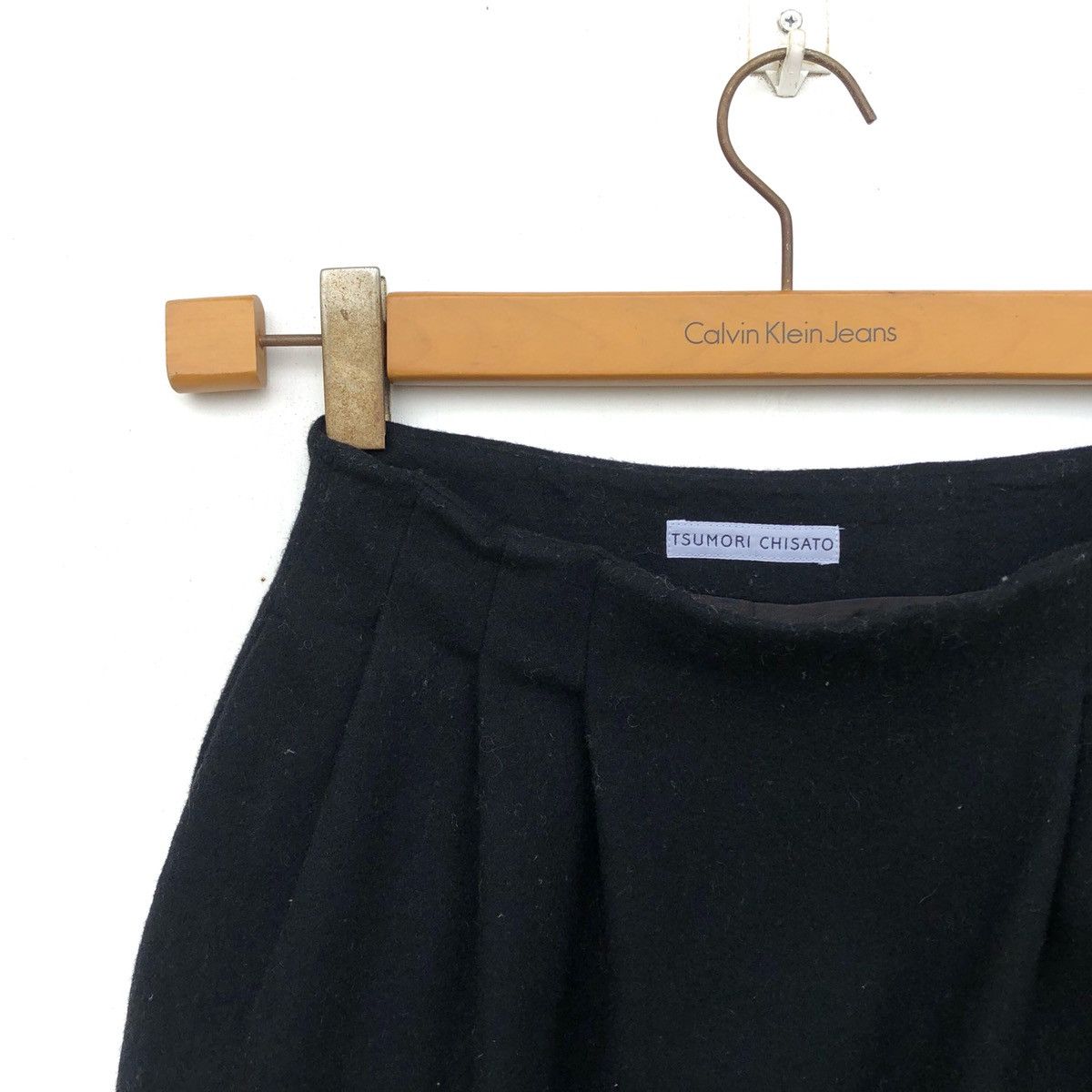 Issey Miyake × Tsumori Chisato Tsumori Chisato Miyake's Wool Cropped Bottom Side Zipper Size 26" / US 2 / IT 38 - 5 Thumbnail