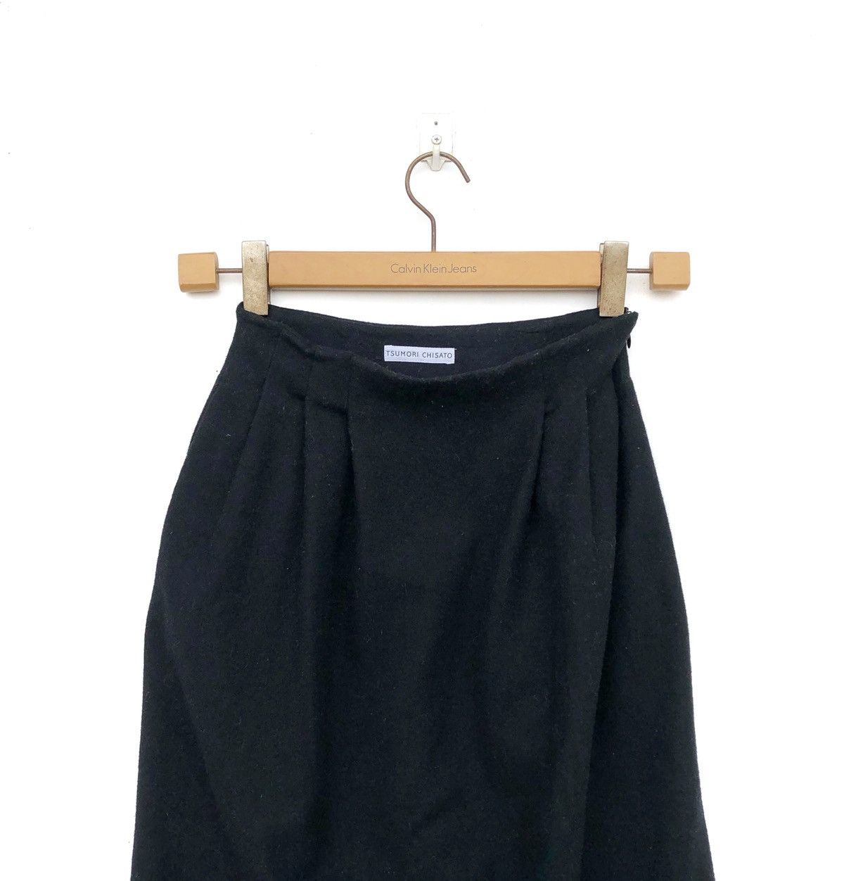 Issey Miyake × Tsumori Chisato Tsumori Chisato Miyake's Wool Cropped Bottom Side Zipper Size 26" / US 2 / IT 38 - 3 Thumbnail