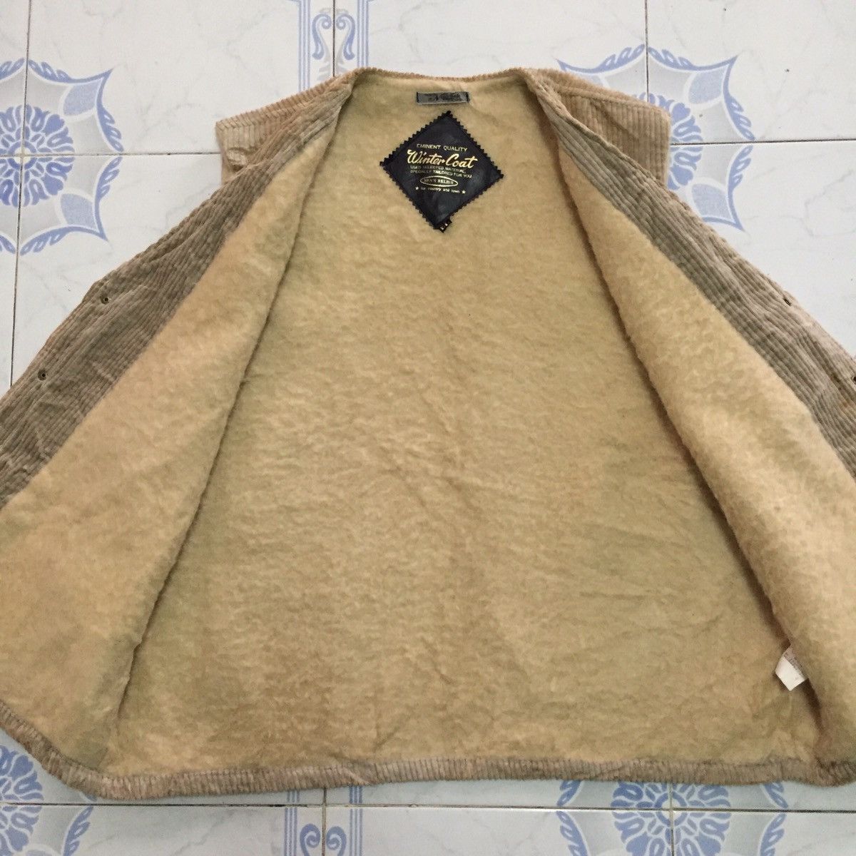 Japanese Brand Winter Coat Vest Sleeveless Jacket Size US L / EU 52-54 / 3 - 12 Thumbnail