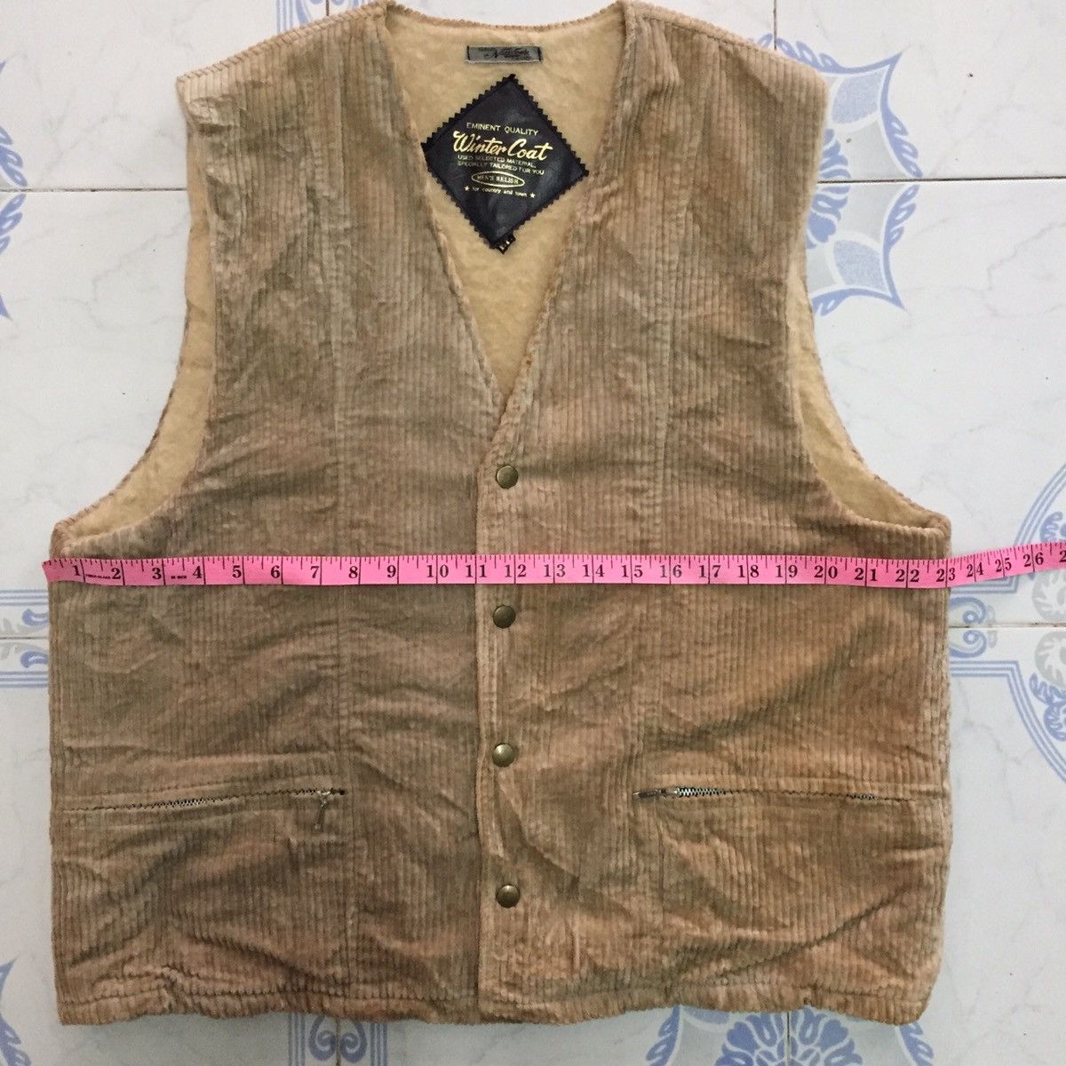 Japanese Brand Winter Coat Vest Sleeveless Jacket Size US L / EU 52-54 / 3 - 15 Thumbnail