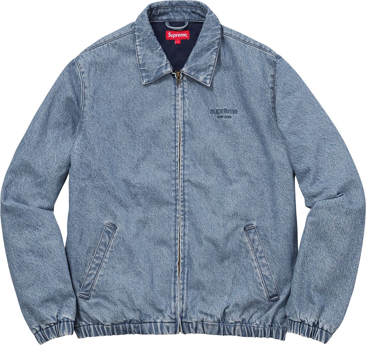 Harrington デニムジャケット Jacket Supreme Denim