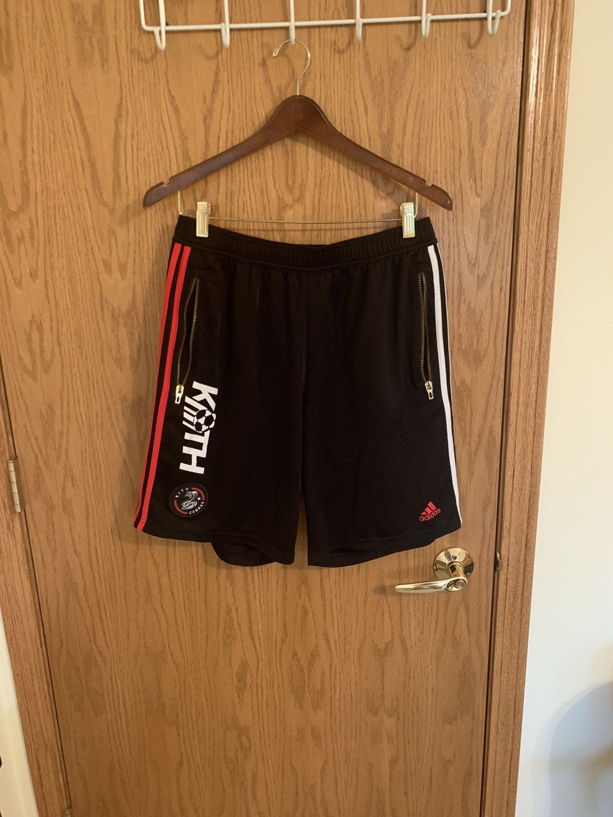 Kith x Addias Cobras Soccer Shorts Size L
