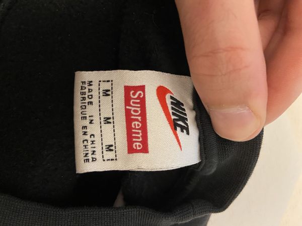 Supreme Supreme Nike Black Crewneck Large | Grailed