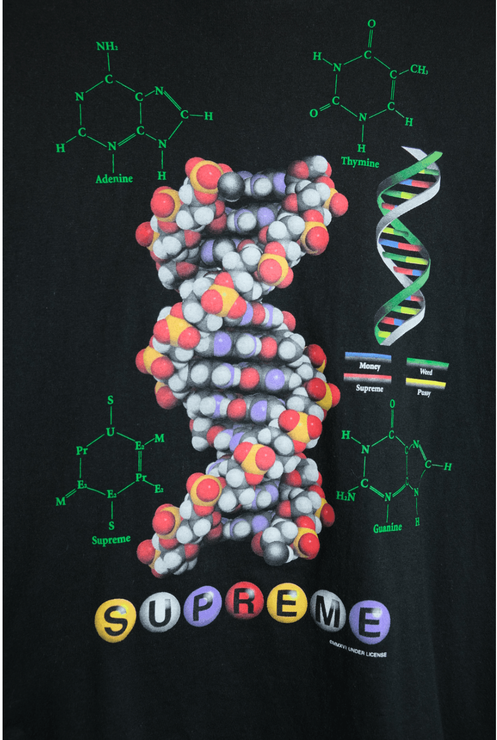 Supreme Supreme DNA Tee Size US M / EU 48-50 / 2 - 2 Thumbnail
