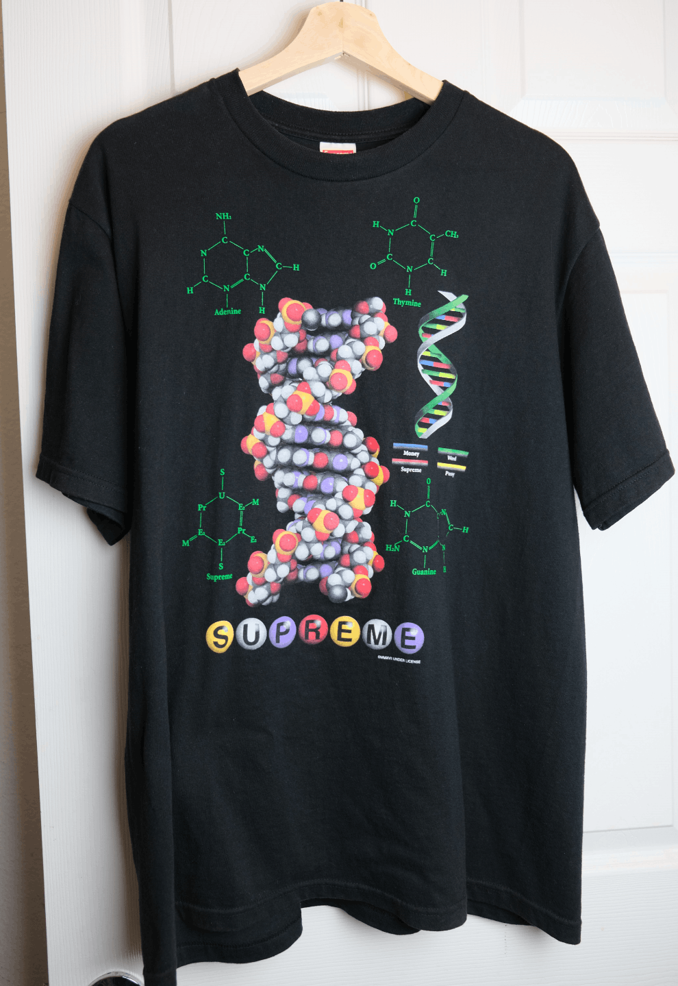 Supreme Supreme DNA Tee Size US M / EU 48-50 / 2 - 1 Thumbnail