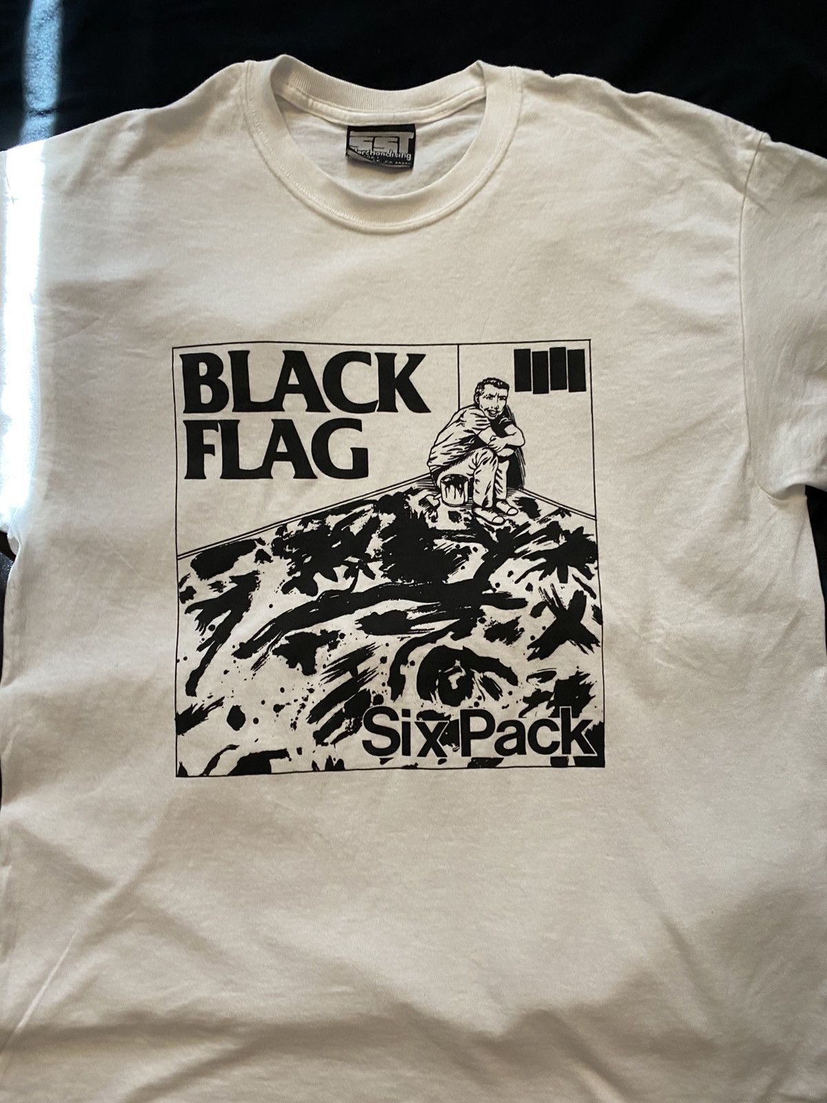 Vintage Rare Vintage 90s Black Flag Band T Shirt Playboi Carti Grailed
