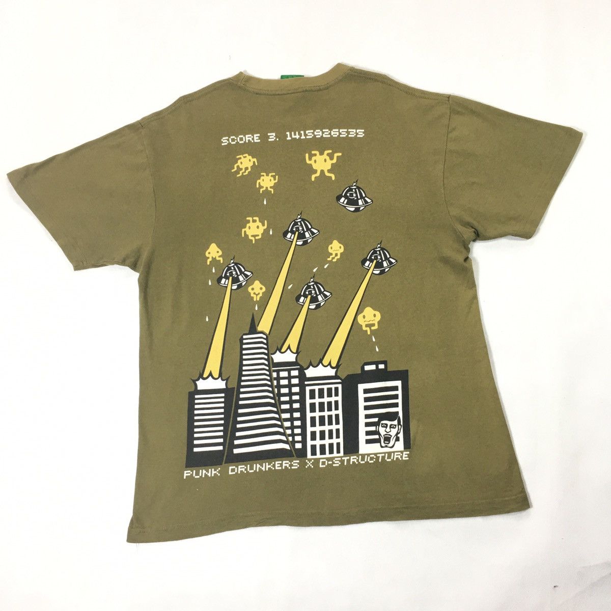 Designer × Japanese Brand Punk Drunkers x D-Structure Screaming Hand Tee Size US L / EU 52-54 / 3 - 2 Thumbnail