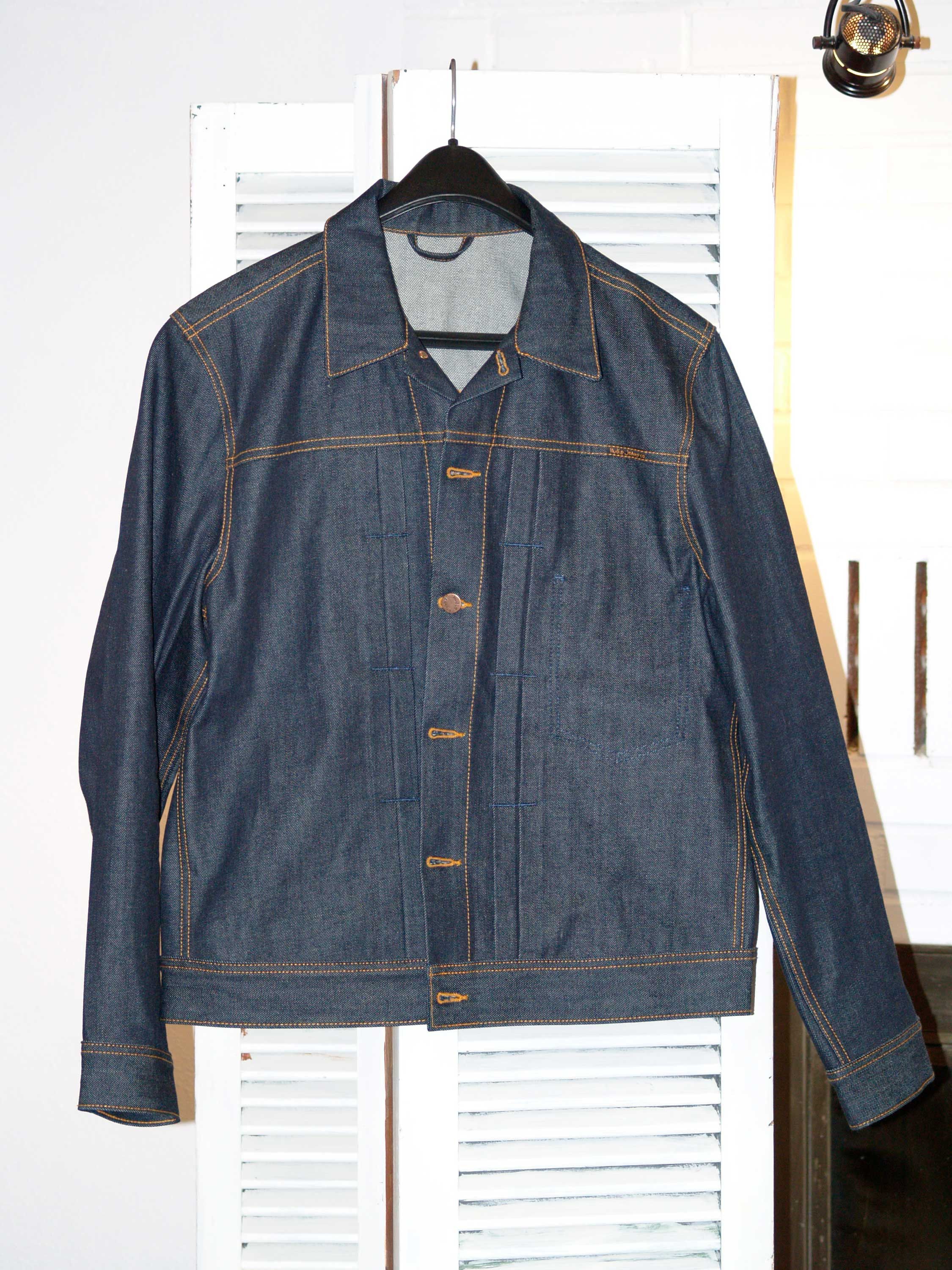 Nudie Jeans Sonny Dry Dirt Organic denim jacket | Grailed