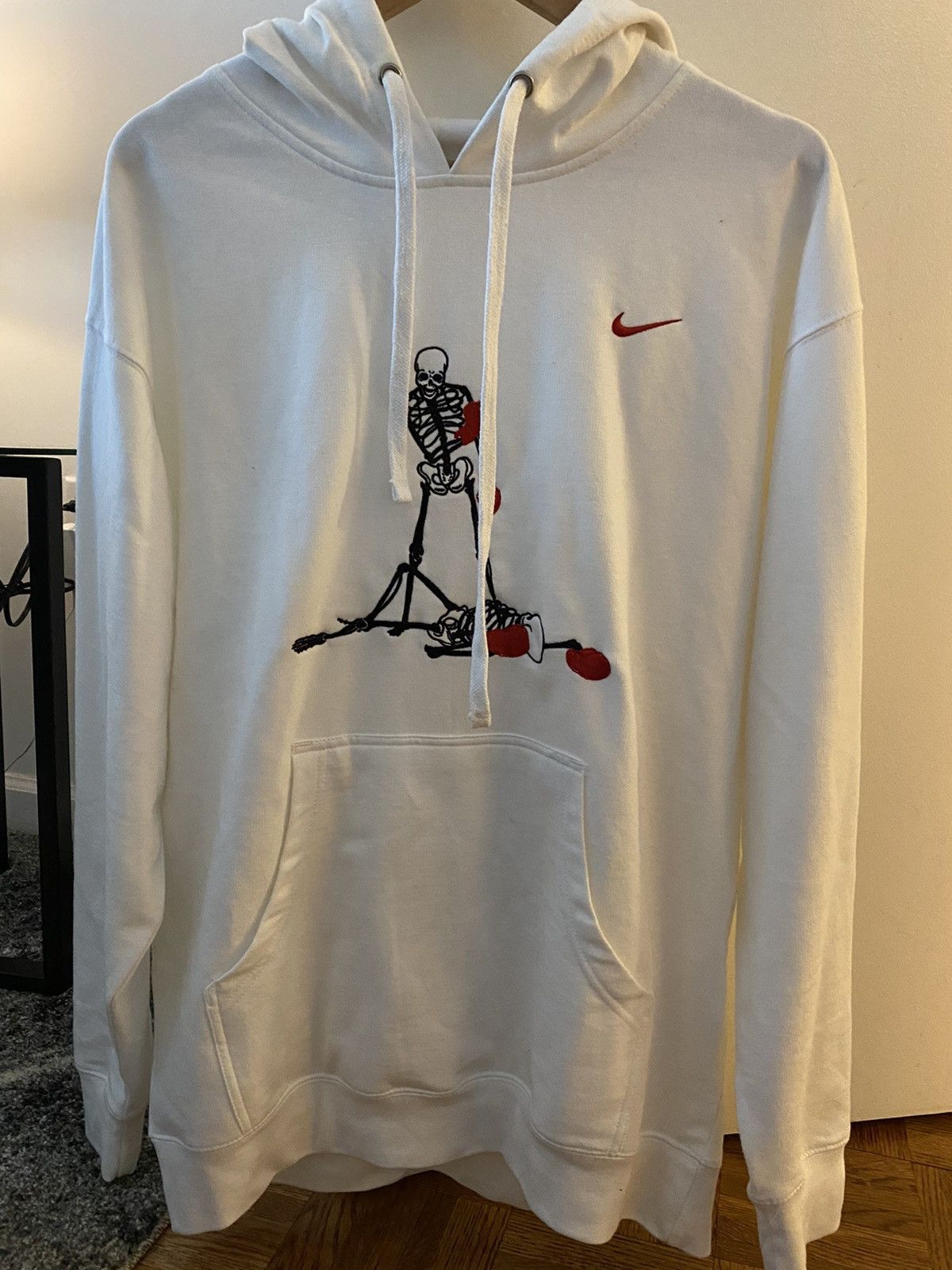 Nike Austen AG embroidered boxing hoodie Grailed