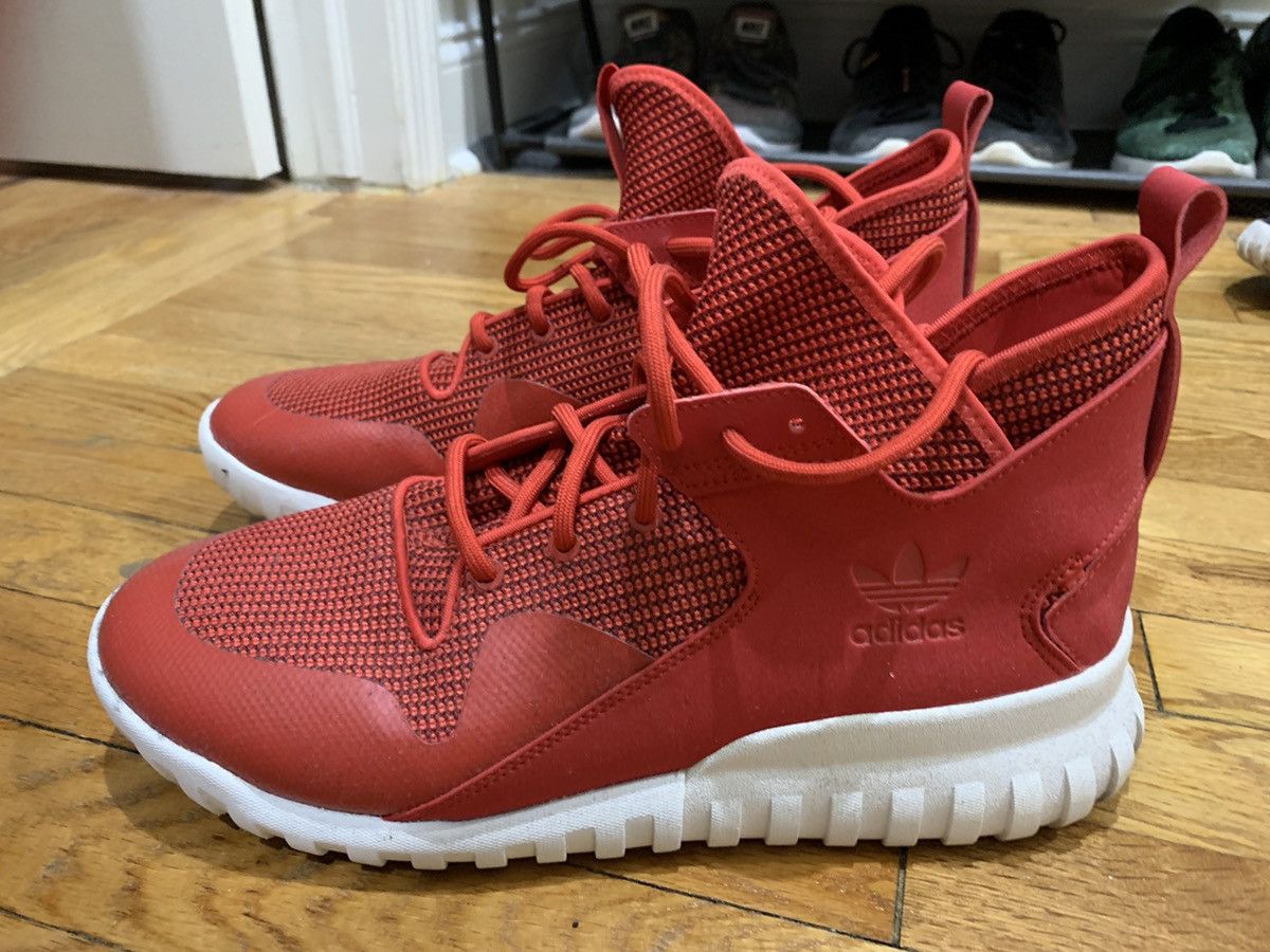 Tubular X Red white