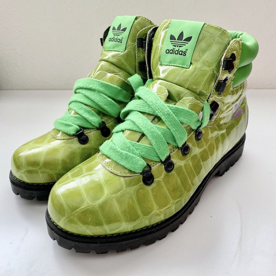 Adidas × Jeremy Scott Adidas X Jeremy Scott Hiking Boots Green