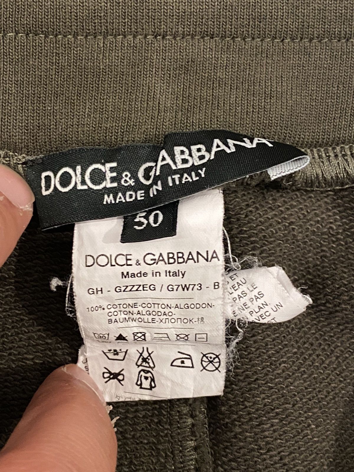 Dolce & Gabbana Military Cargo Jersey Shorts Size US 36 / EU 52 - 4 Thumbnail