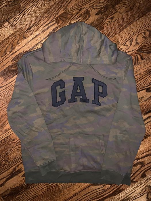 Gap Rare GAP Camo Hoodie Size US L / EU 52-54 / 3 - 1 Preview