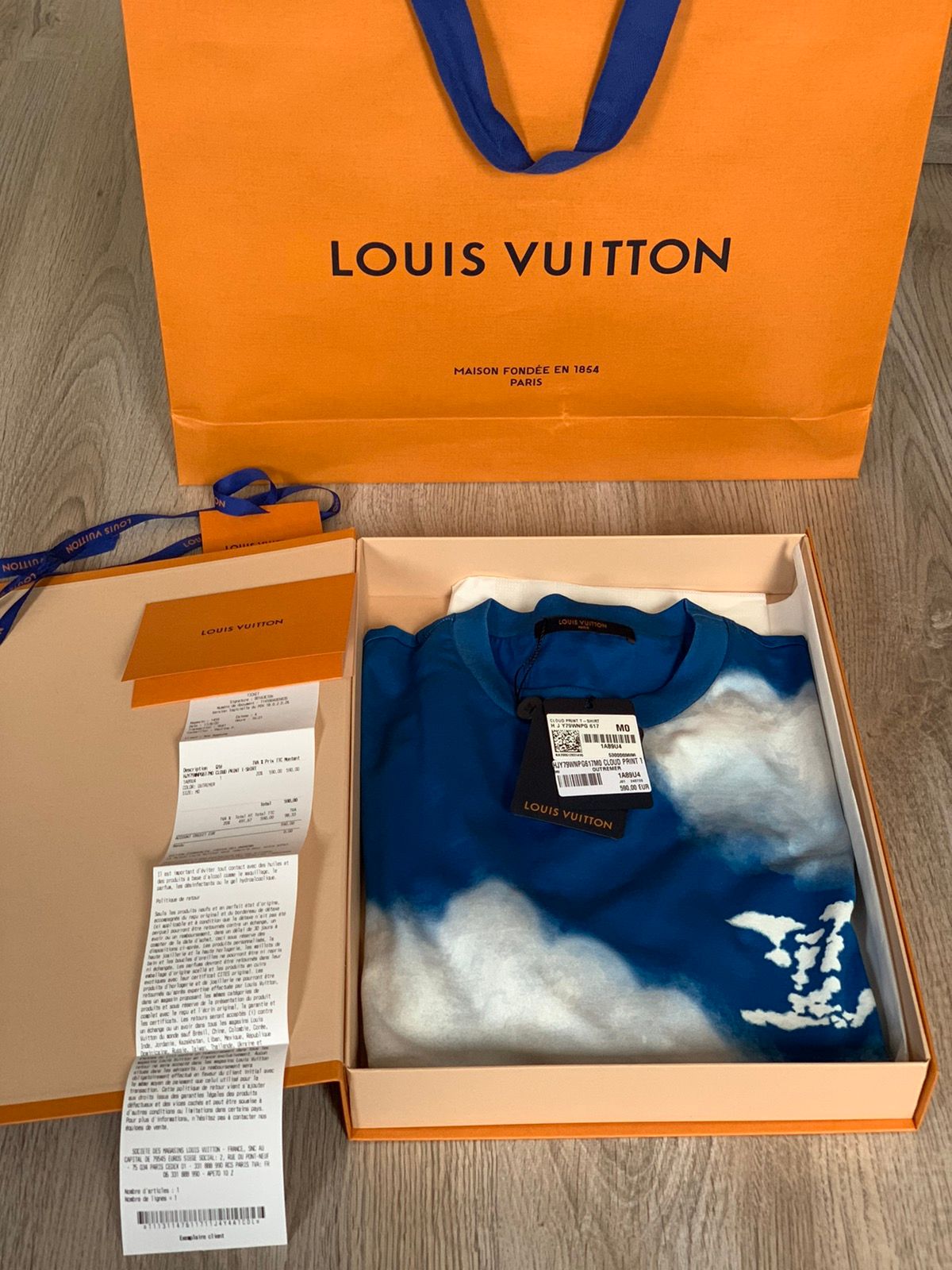 Louis Vuitton Louis Vuitton t-shirt cloud
