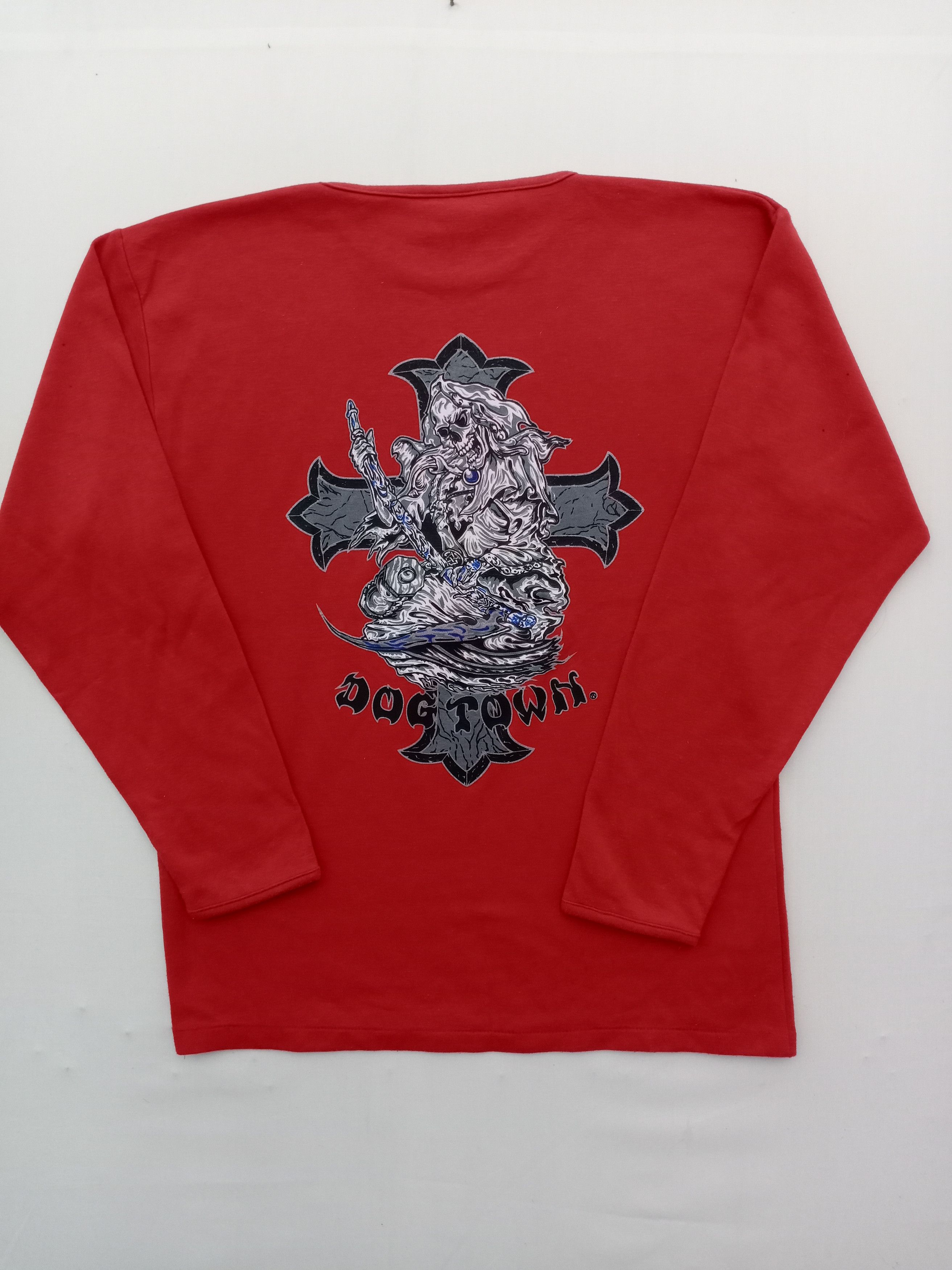 Dogtown × Rap Tees Rare Vintage Dog Town Big Logo Sweatshirt Size US L / EU 52-54 / 3 - 1 Thumbnail