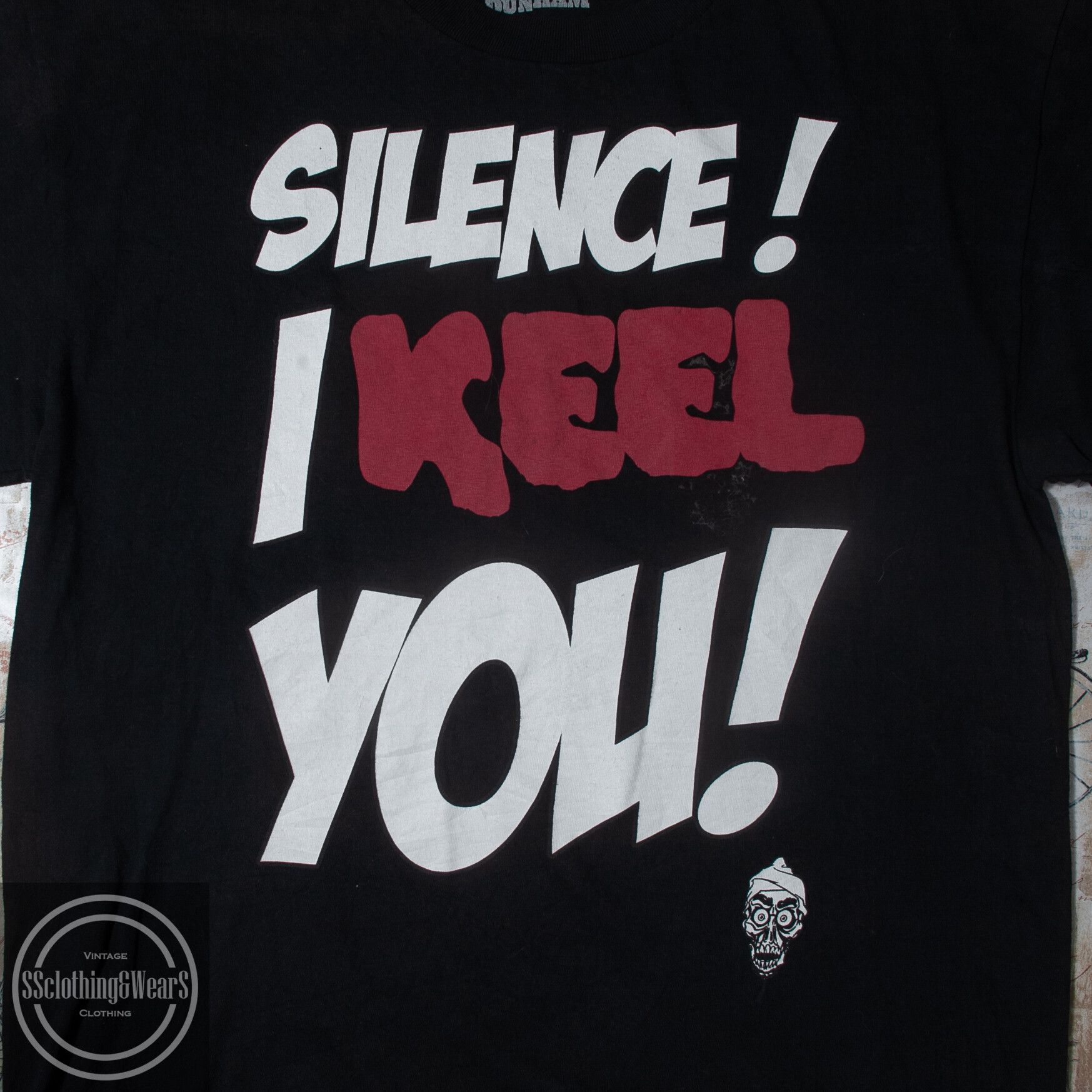 Vintage SILENCE I KEEL YOU by JEFF DUNHAM 2010 Size US L / EU 52-54 / 3 - 2 Preview