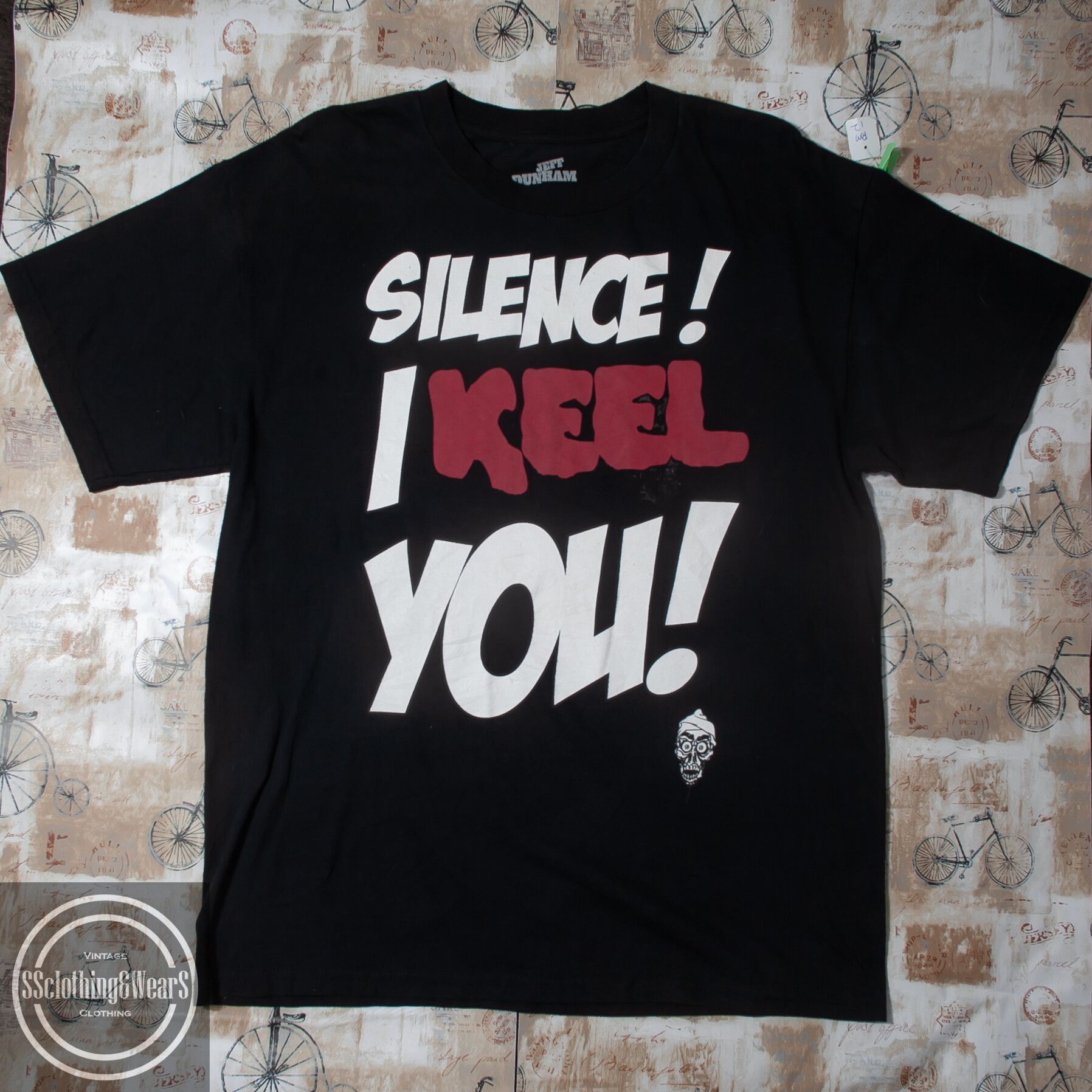Vintage SILENCE I KEEL YOU by JEFF DUNHAM 2010 Size US L / EU 52-54 / 3 - 1 Preview