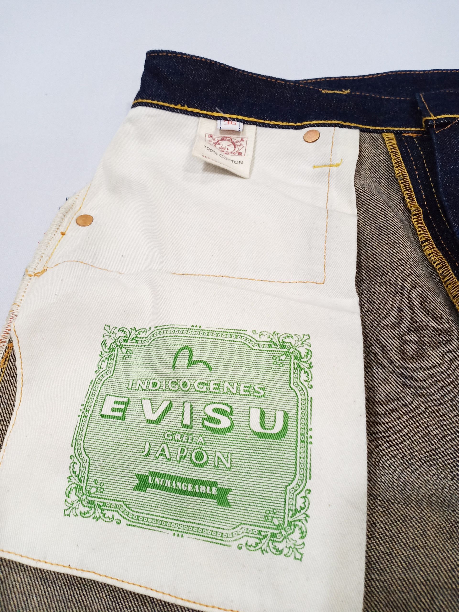 Evisu Evisu Multi Pocket Diacock Selvedge Jeans Size US 36 / EU 52 - 12 Preview