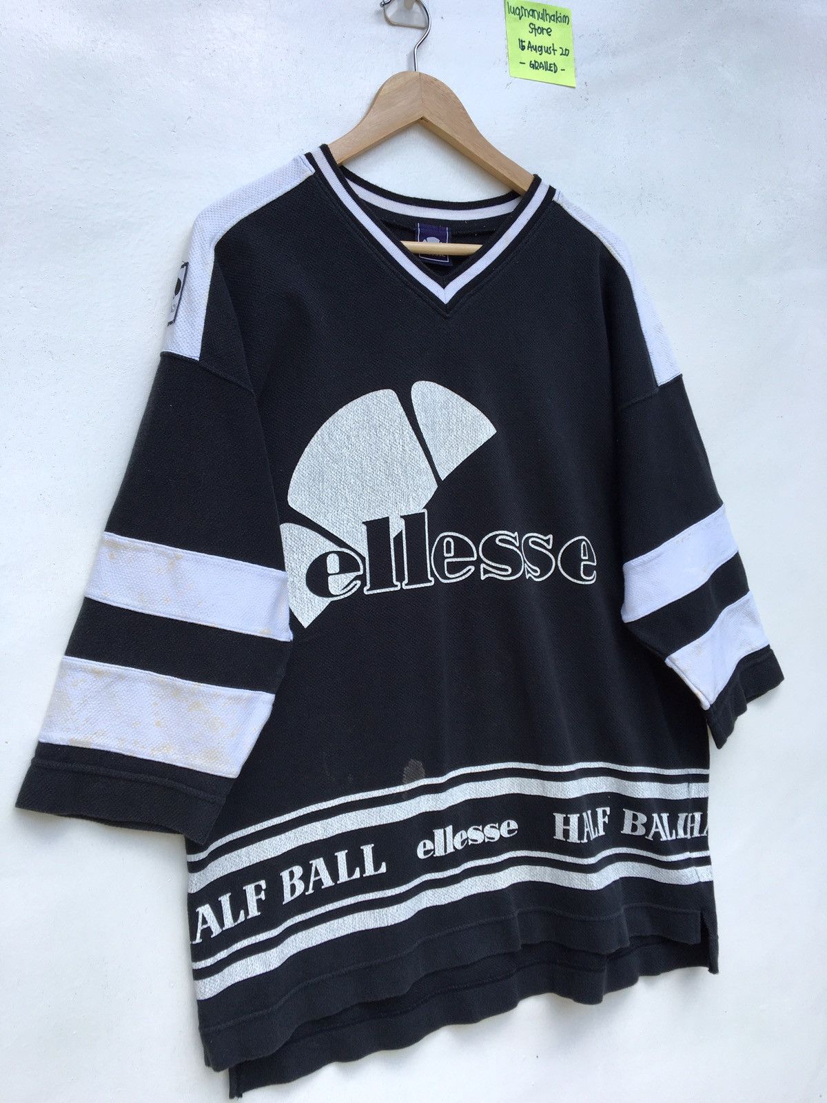 Ellesse ELLESSE Sweatshirt Big Logo Pullover SpellOut Size US L / EU 52-54 / 3 - 3 Thumbnail