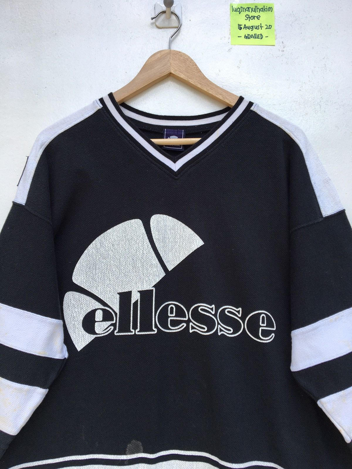 Ellesse ELLESSE Sweatshirt Big Logo Pullover SpellOut Size US L / EU 52-54 / 3 - 5 Thumbnail