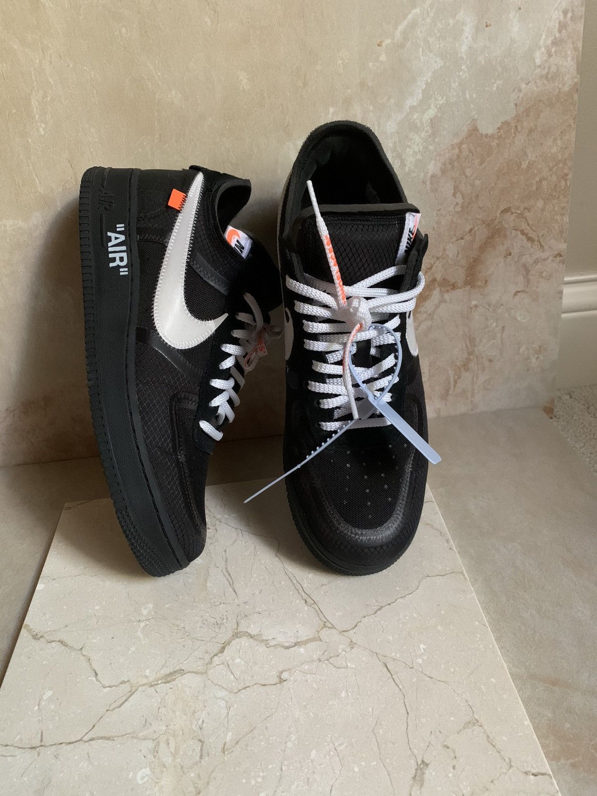 Nike Off White OFF WHITE x Air Force 1 Low Black 2018 Grailed