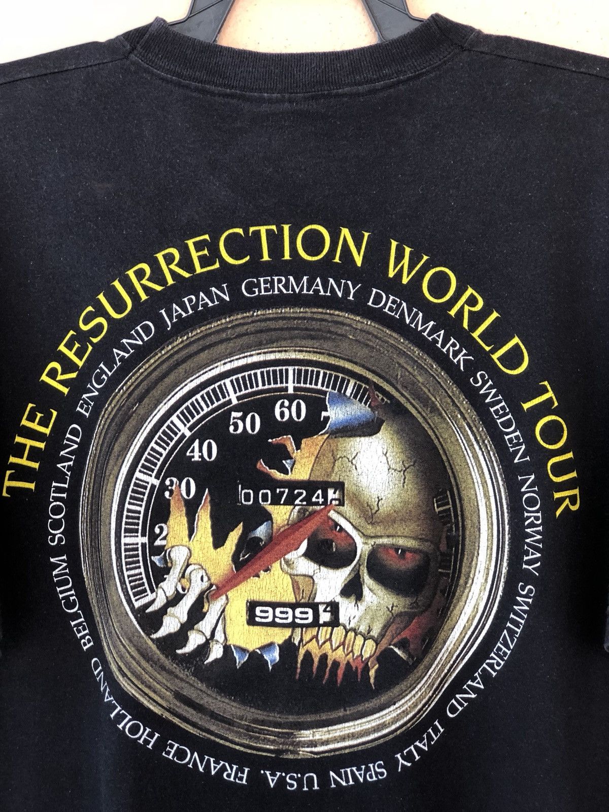 Band Tees Vintage HALFORD / Judas Priest World Tour Promo Tee Size US L / EU 52-54 / 3 - 10 Thumbnail