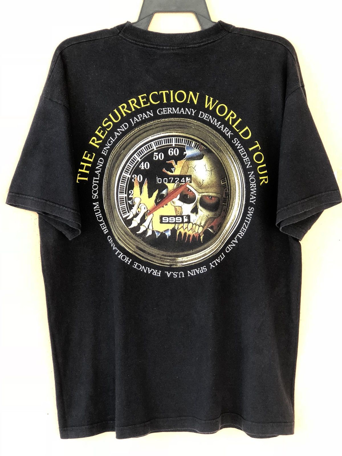 Band Tees Vintage HALFORD / Judas Priest World Tour Promo Tee Size US L / EU 52-54 / 3 - 9 Thumbnail