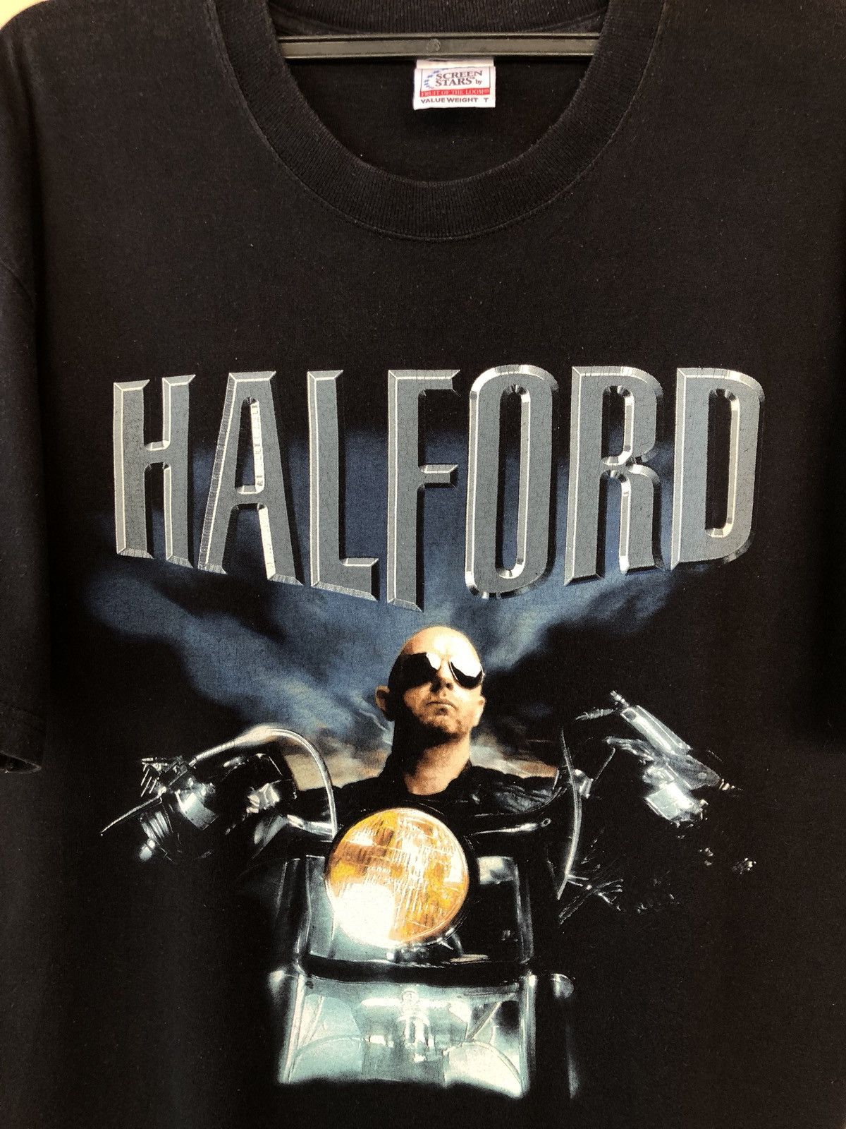Band Tees Vintage HALFORD / Judas Priest World Tour Promo Tee Size US L / EU 52-54 / 3 - 2 Thumbnail