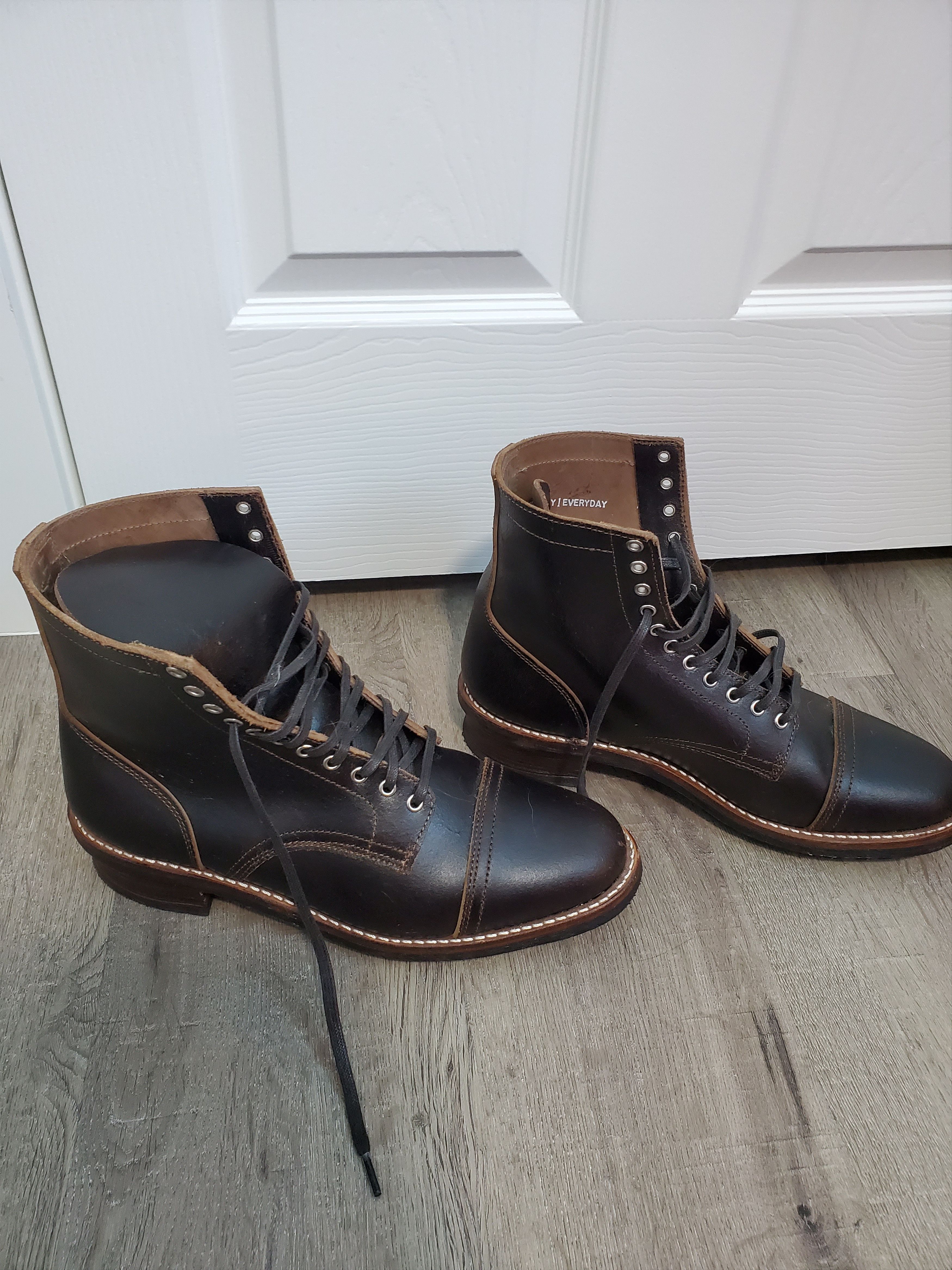 Thursday Boots Thursday Boot Loggers Waxed Cacao Size US 10 / EU 43 - 2 Preview