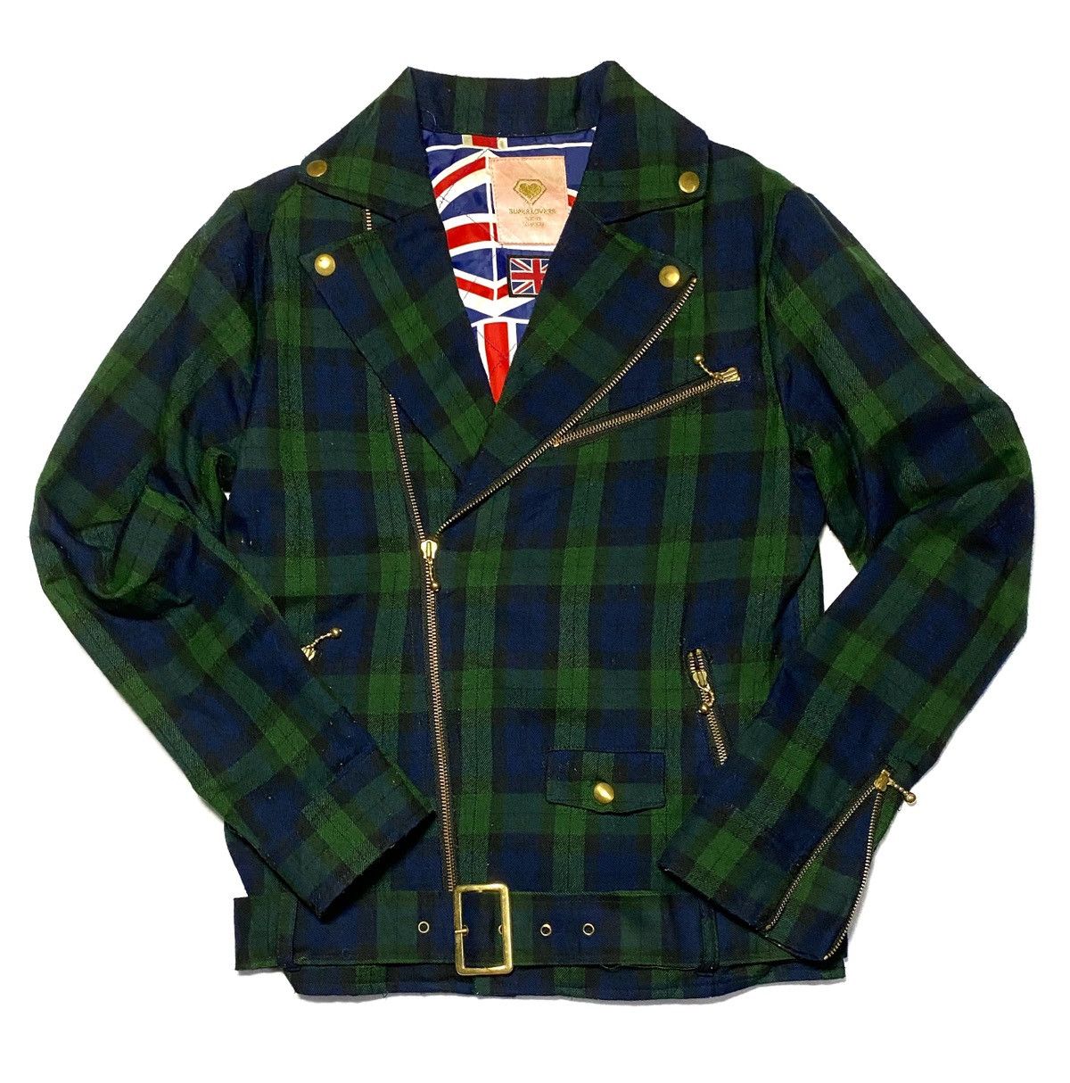 Japanese Brand Japanese Brand Superlover Lovers Double Collar Jacket Size US S / EU 44-46 / 1 - 8 Thumbnail