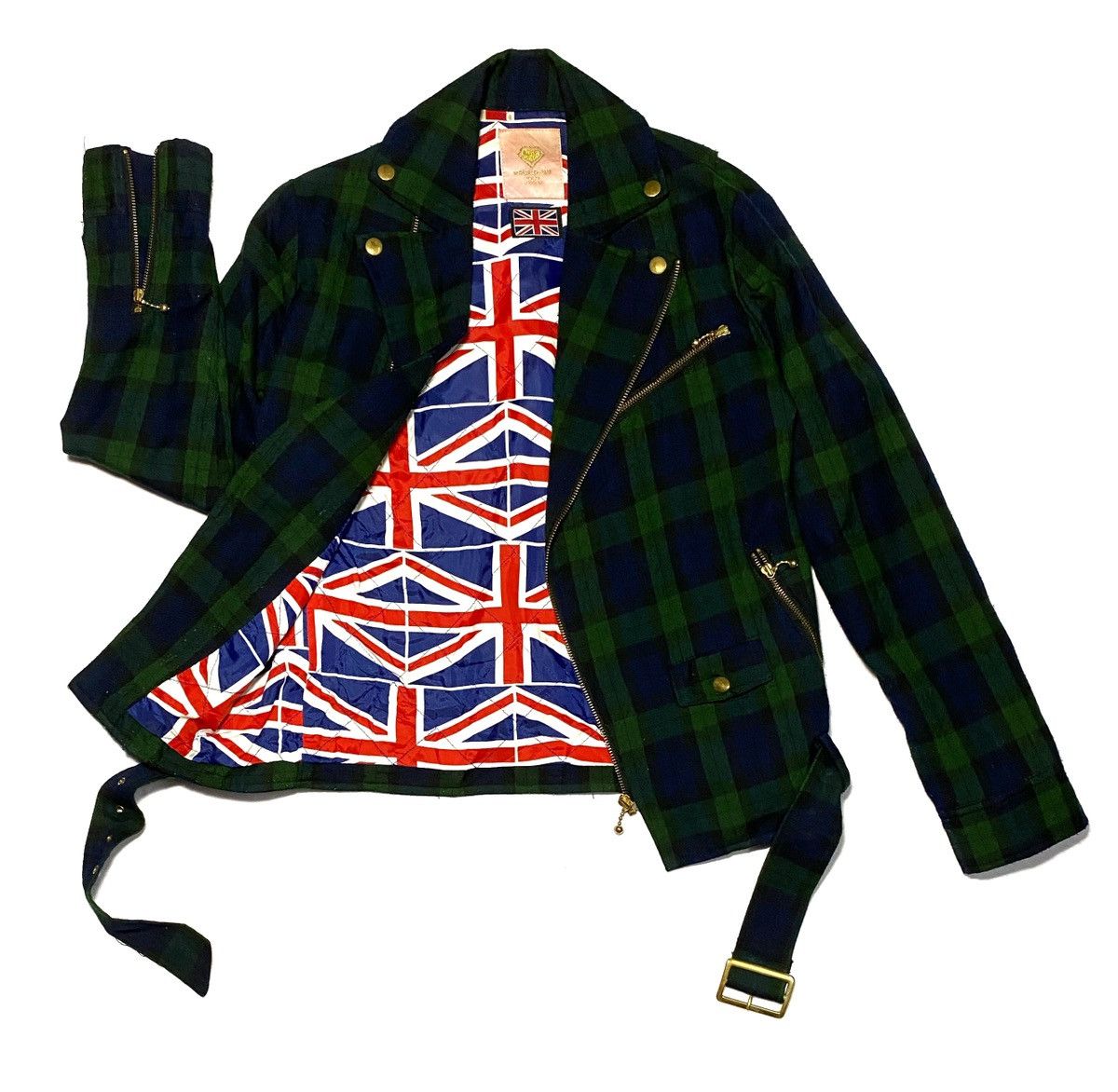 Japanese Brand Japanese Brand Superlover Lovers Double Collar Jacket Size US S / EU 44-46 / 1 - 5 Thumbnail