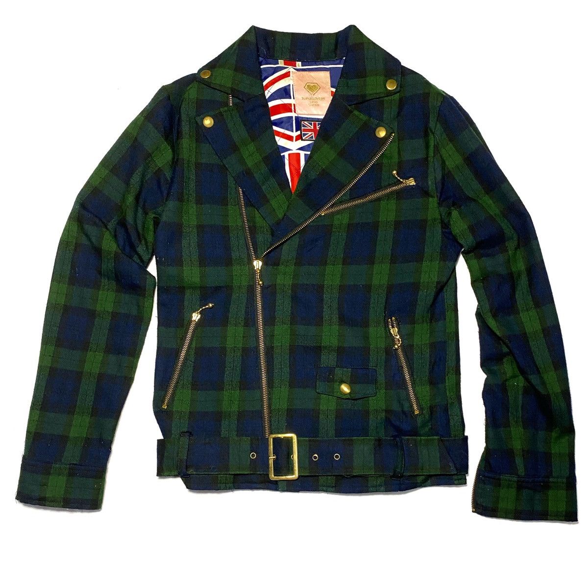 Japanese Brand Japanese Brand Superlover Lovers Double Collar Jacket Size US S / EU 44-46 / 1 - 3 Thumbnail