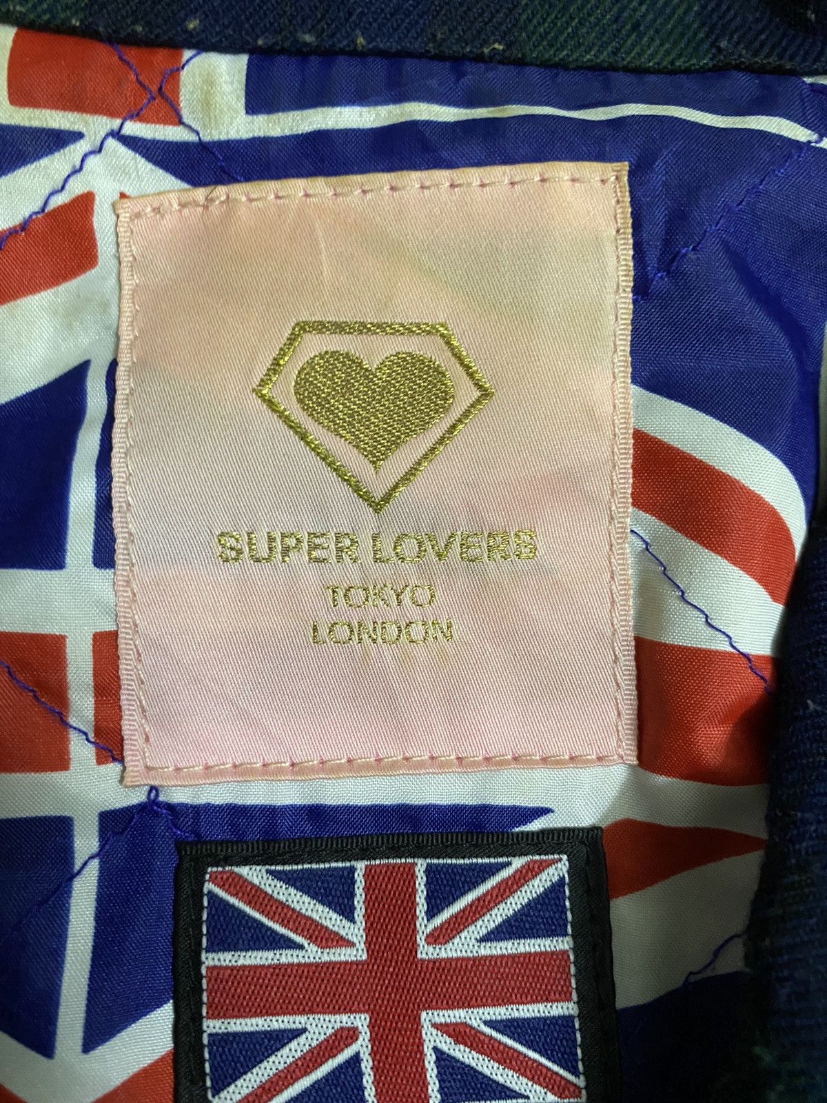Japanese Brand Japanese Brand Superlover Lovers Double Collar Jacket Size US S / EU 44-46 / 1 - 9 Thumbnail