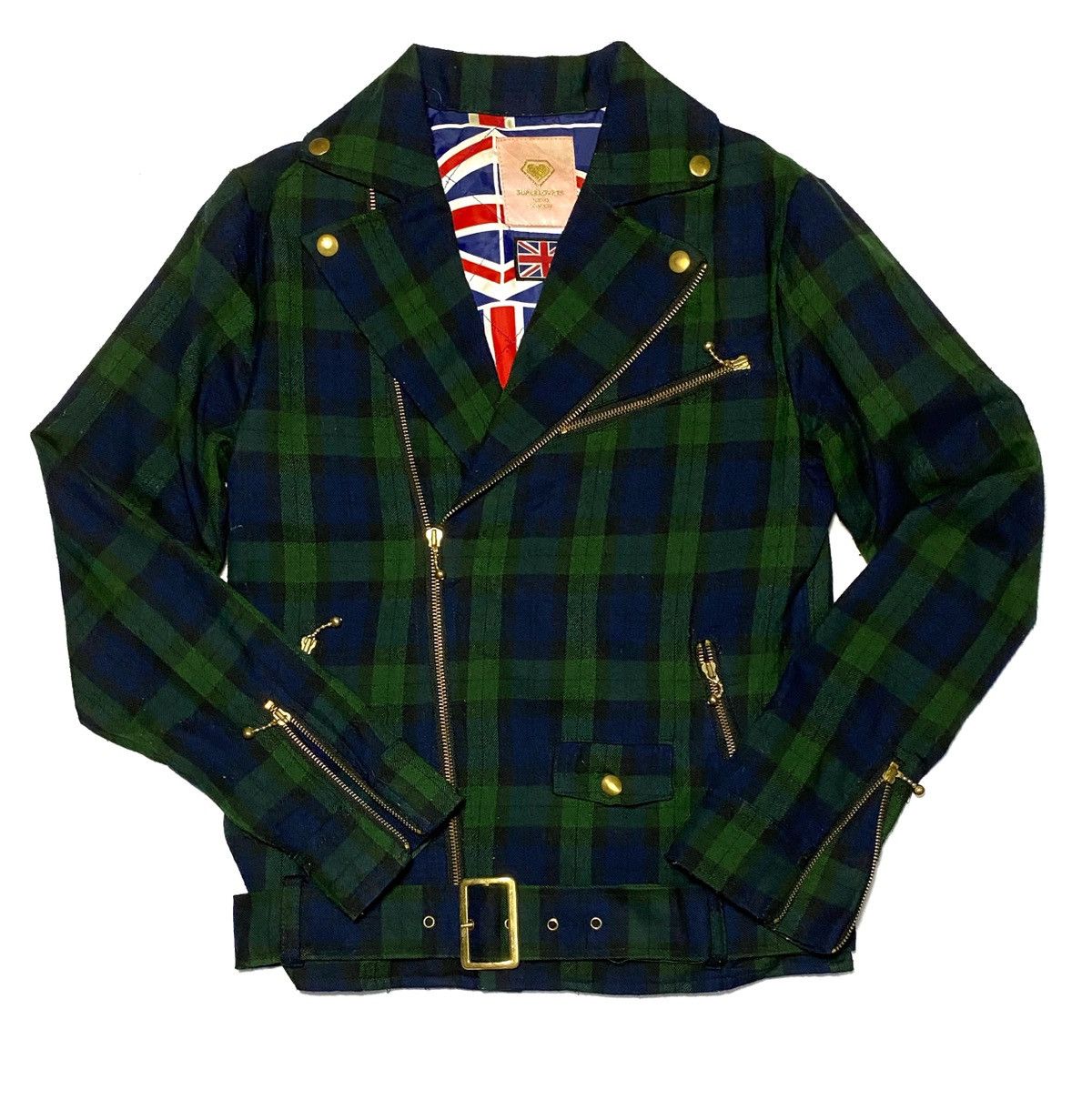 Japanese Brand Japanese Brand Superlover Lovers Double Collar Jacket Size US S / EU 44-46 / 1 - 2 Thumbnail