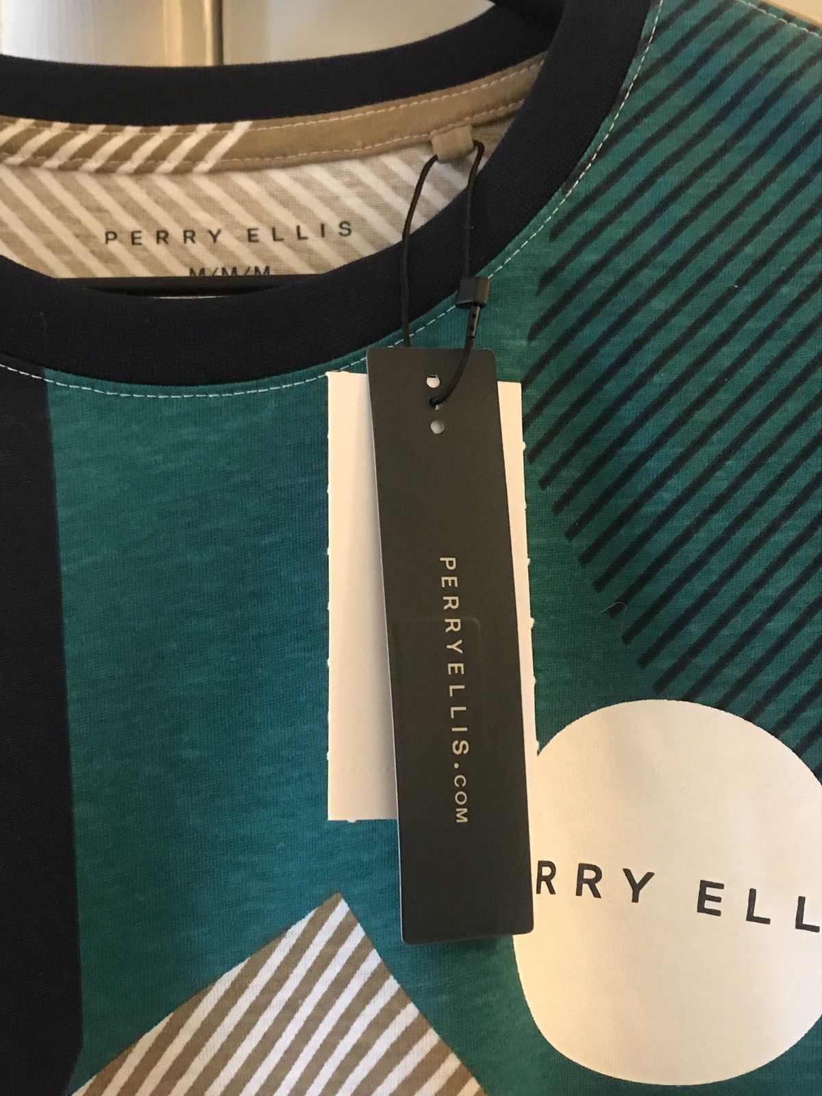 Perry Ellis *RARE* Brand New Perry Ellis Runway T-Shirt - Size Medium Size US M / EU 48-50 / 2 - 2 Thumbnail